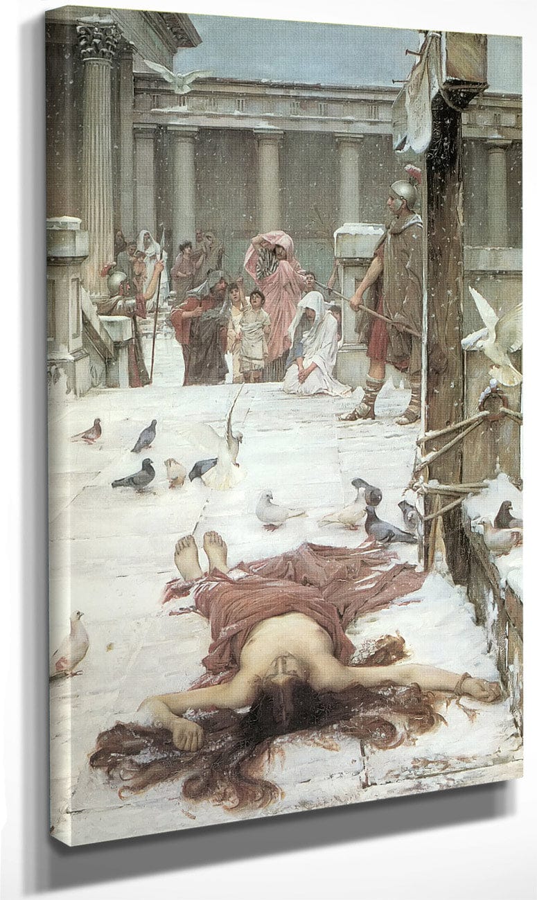 Saint Eulalia By John Waterhouse