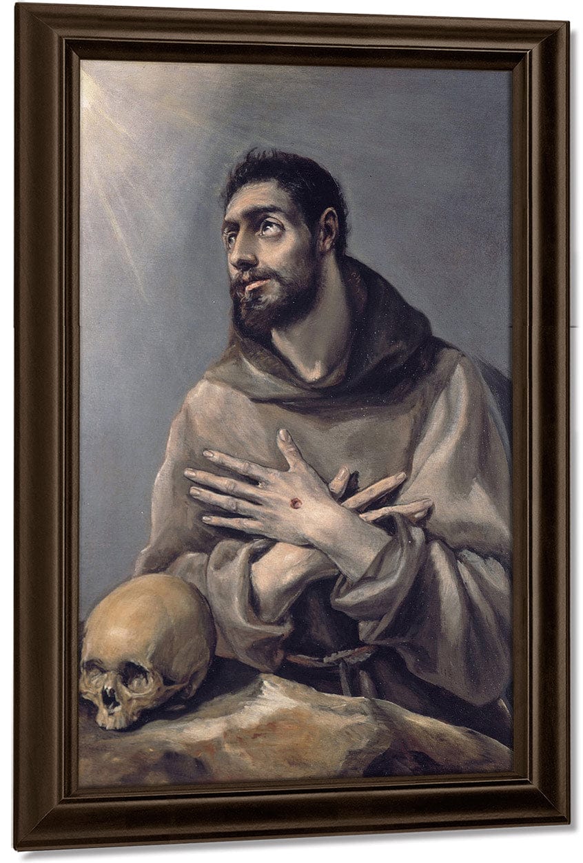 Saint Francis In Ecstasy 1580 By El Greco - Image 5