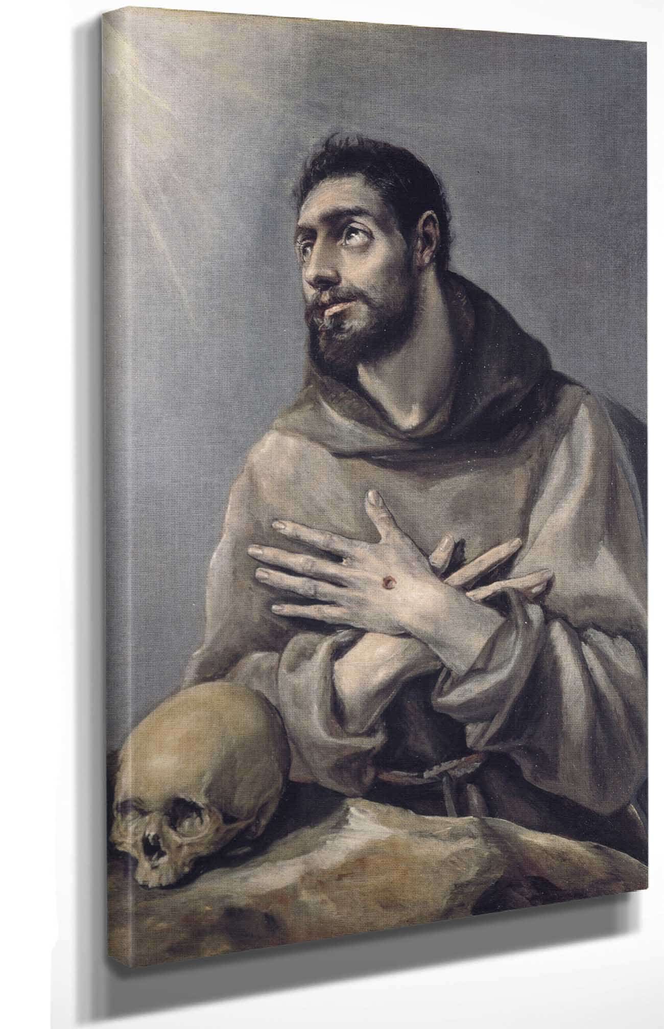 Saint Francis In Ecstasy by El Greco - Image 4