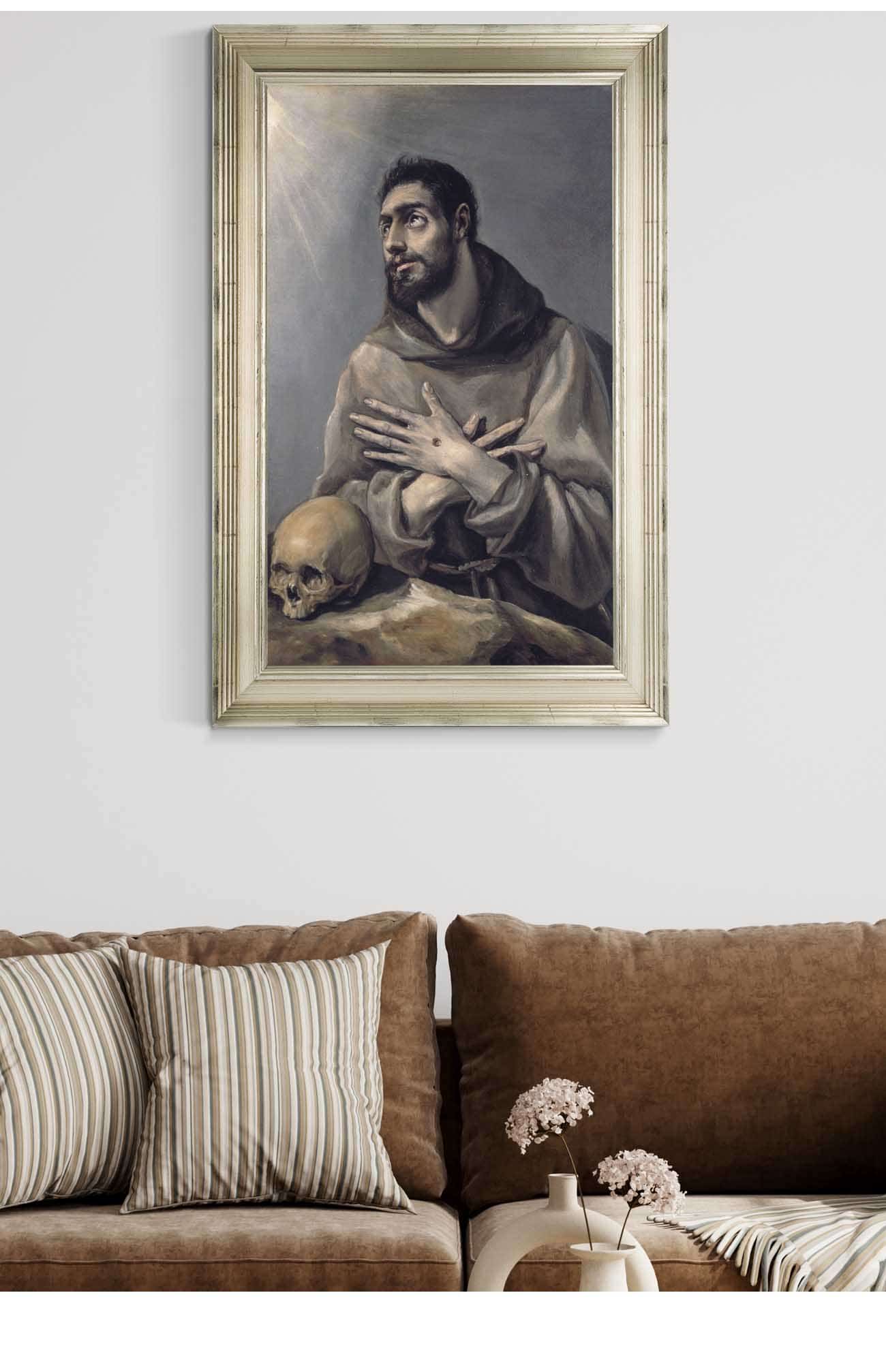 Saint Francis In Ecstasy by El Greco - Image 5