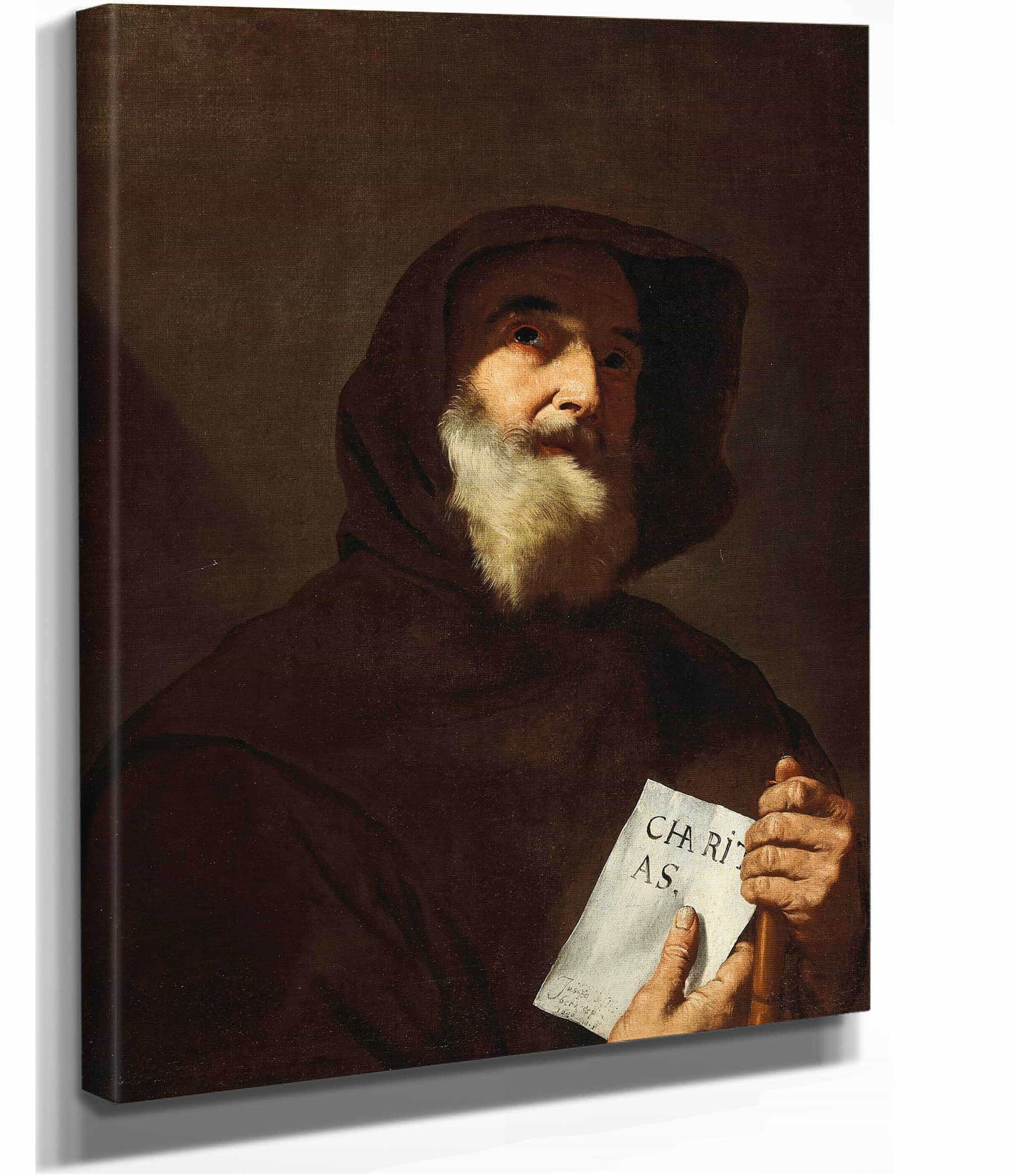 Saint Francis Of Paola by Jusepe De Ribera - Image 2