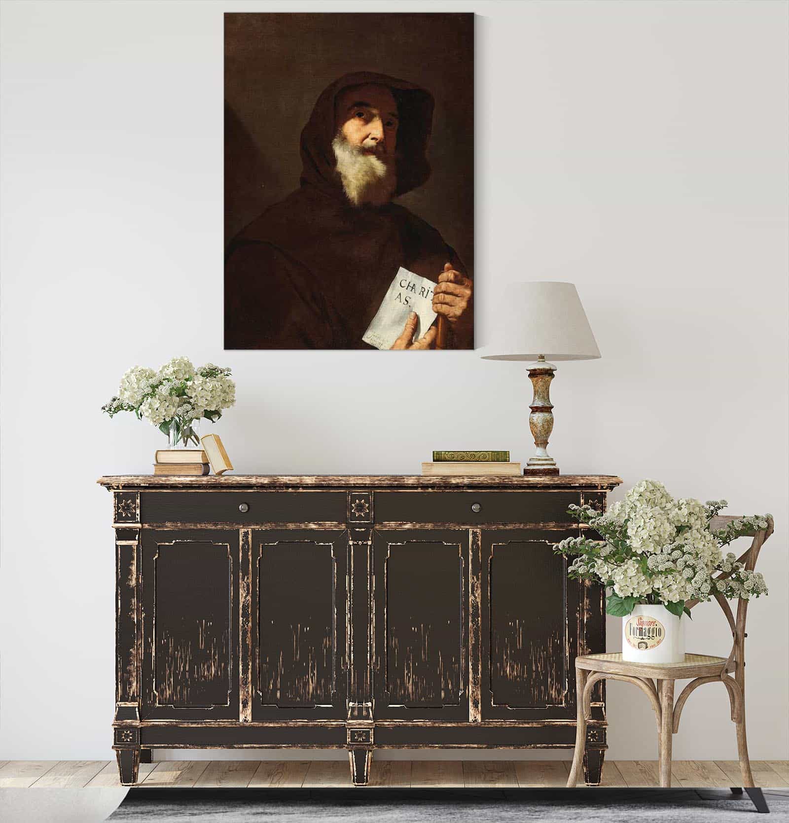 Saint Francis Of Paola by Jusepe De Ribera - Image 4