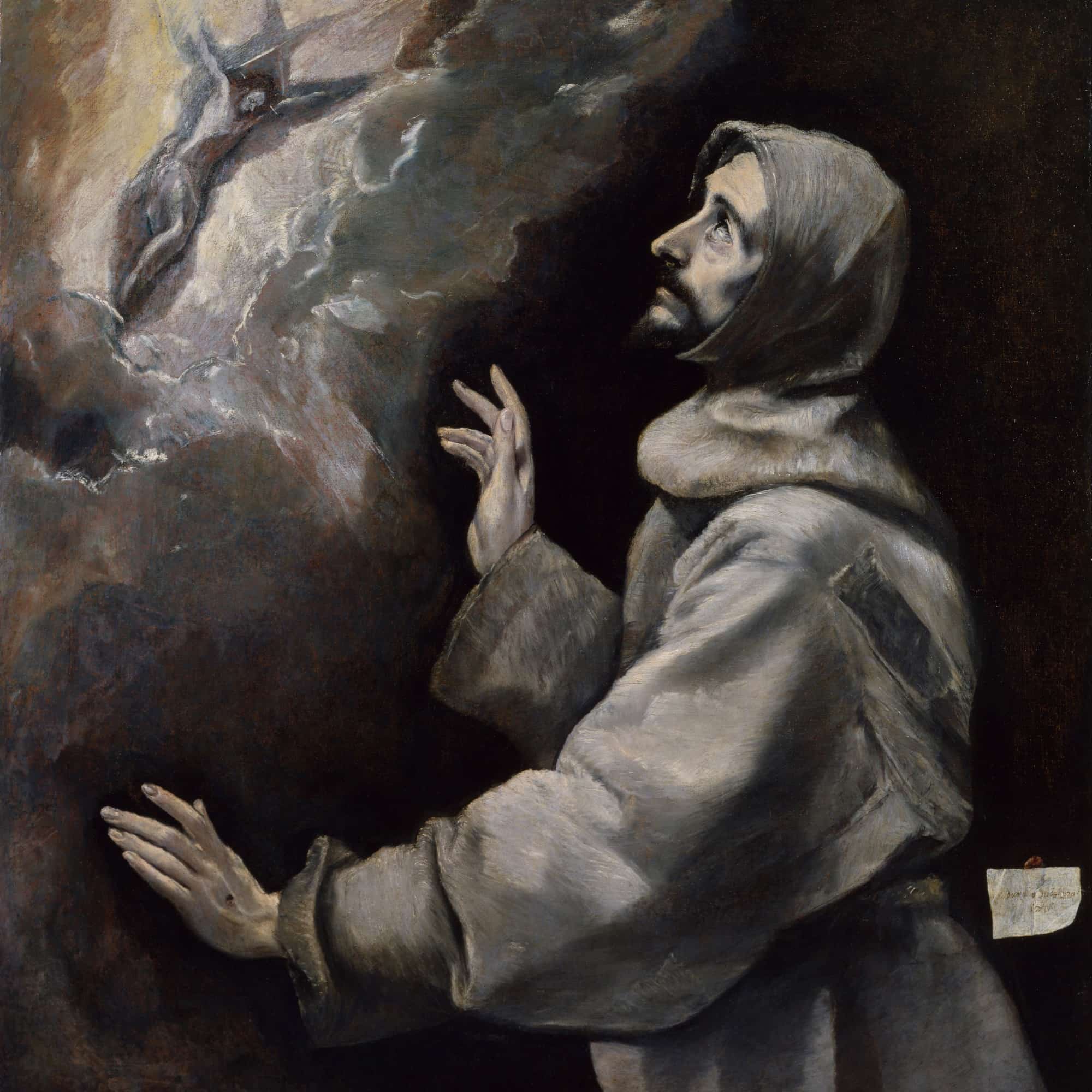 Saint Francis Receiving The Stigmata by El Greco - Image 4