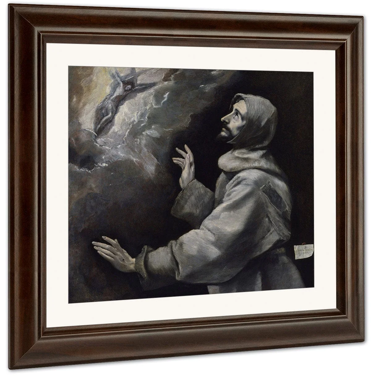 Saint Francis Receiving The Stigmata By El Greco - Image 3