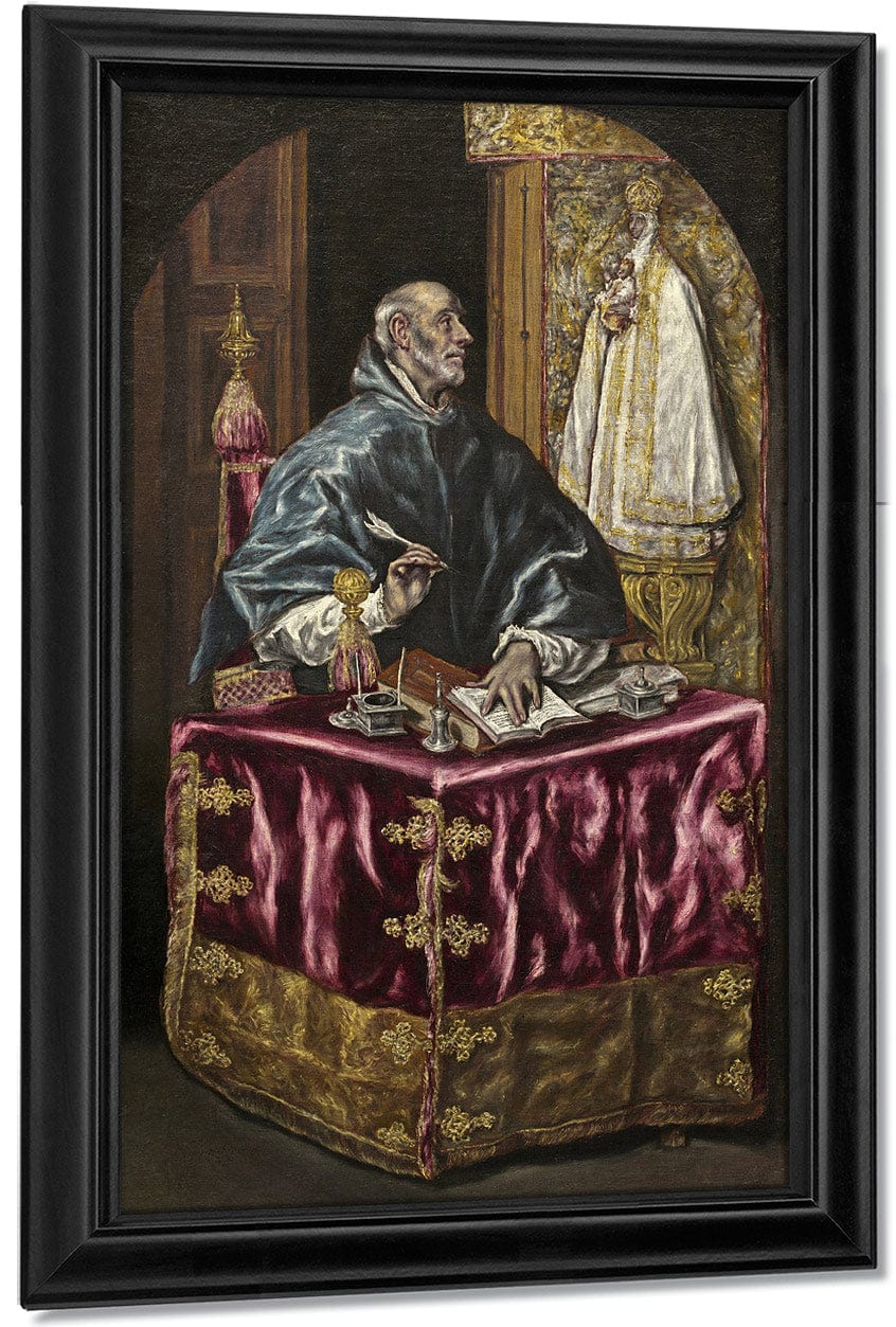 Saint Ildefonso By El Greco - Image 7