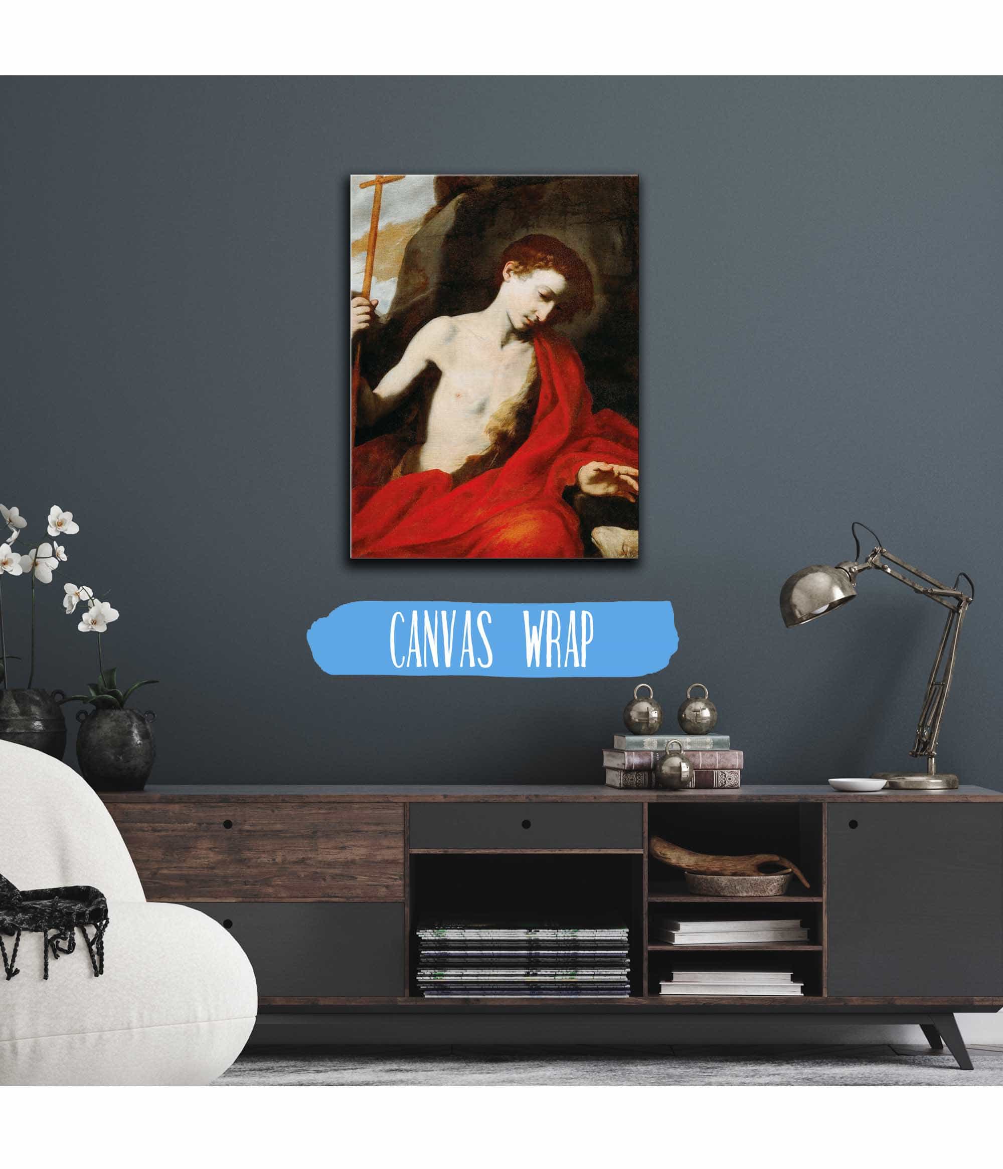 Saint John The Baptist by Jusepe De Ribera - Image 3