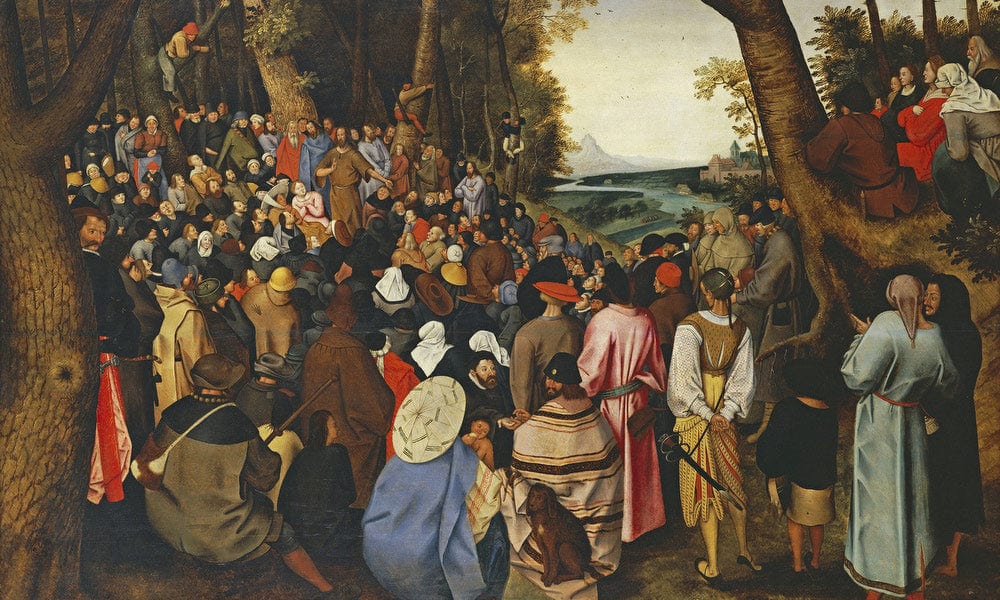 Saint John The Baptist Preaching By I - Image 7