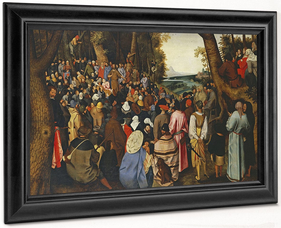 Saint John The Baptist Preaching By I - Image 8