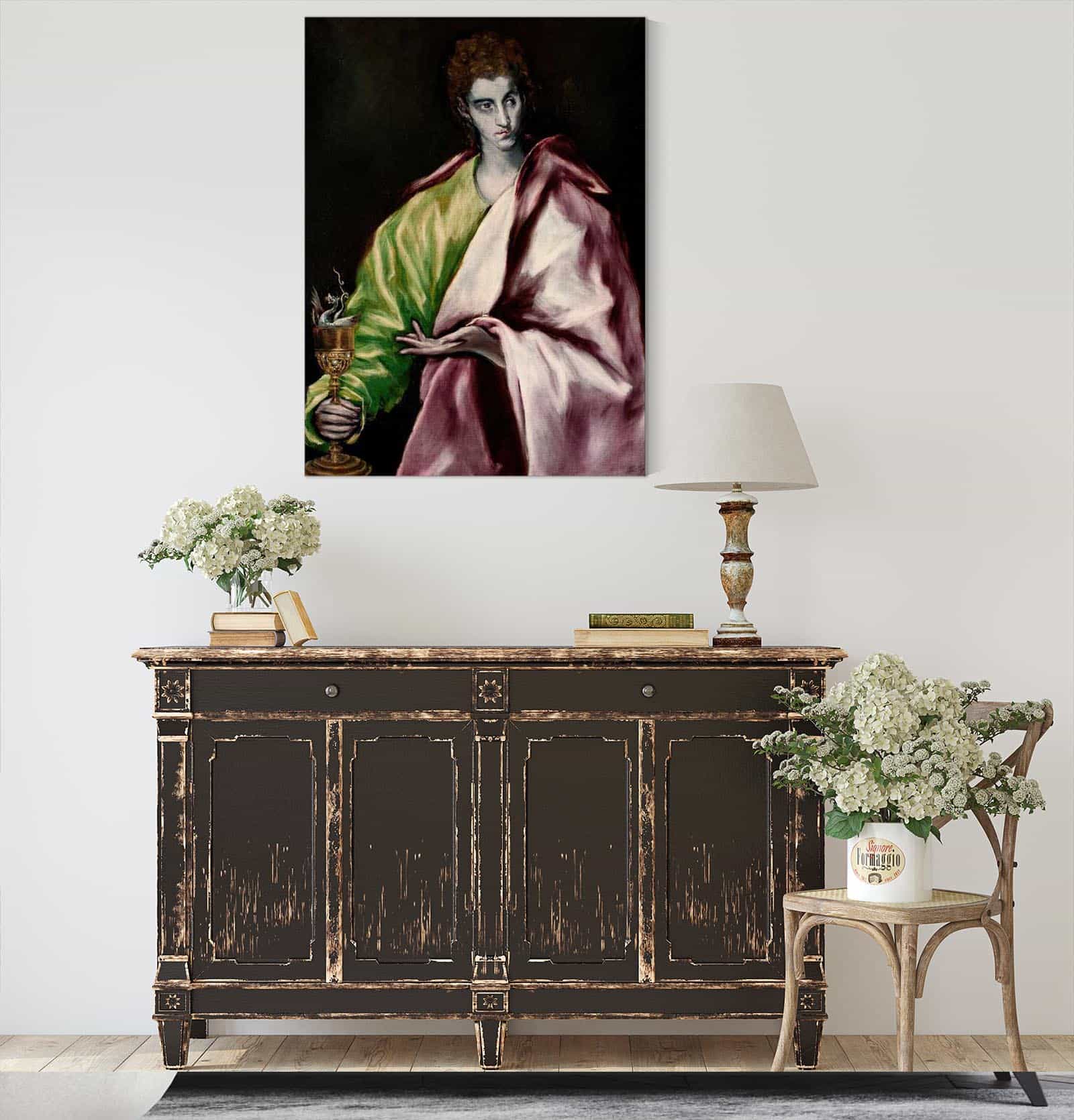 Saint John The Evangelist by El Greco - Image 4