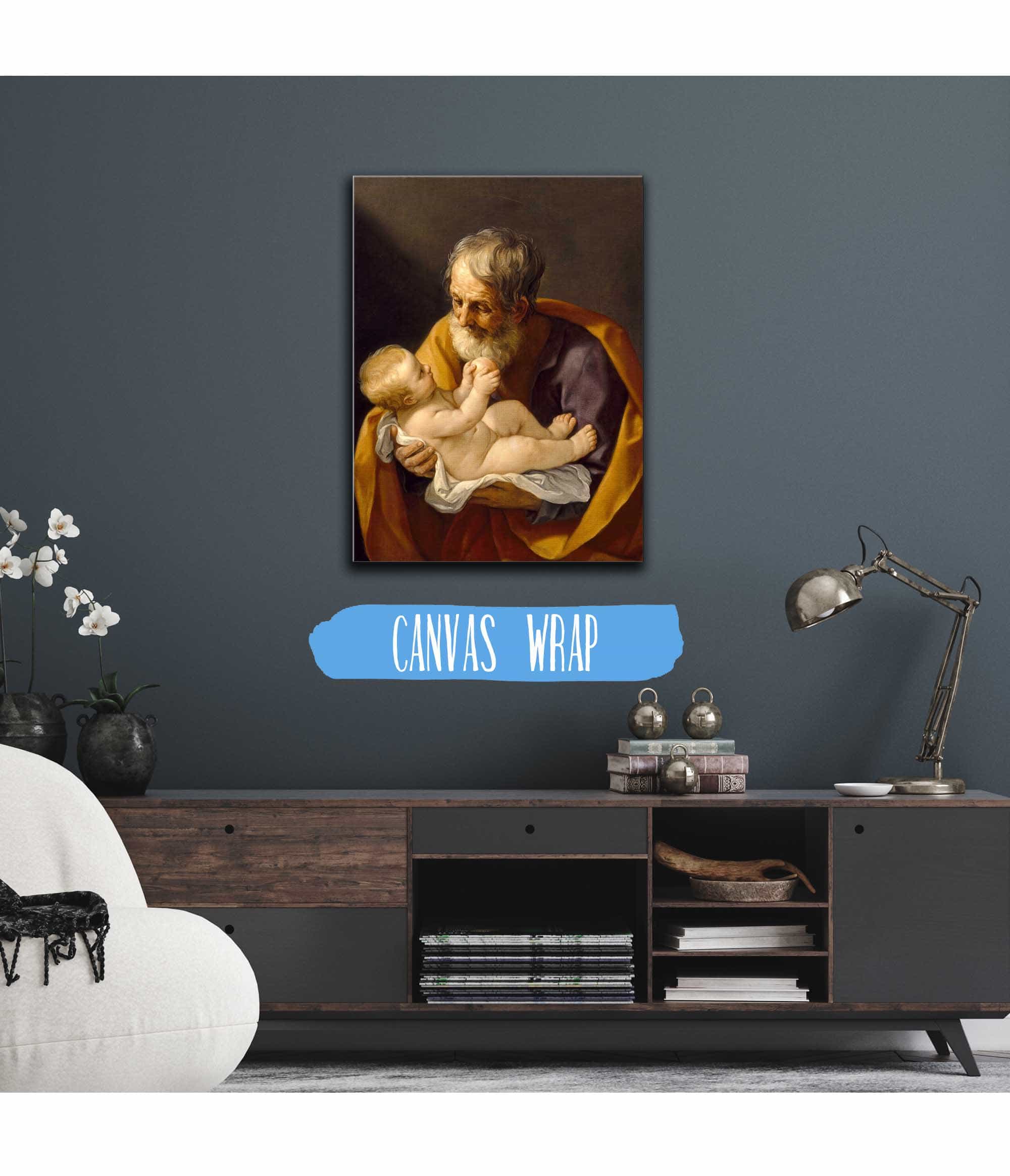 Saint Joseph And The Christ Child by Guido Reni - Image 3