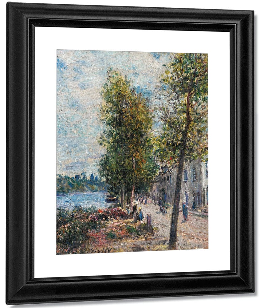 Saint Mammes 1879 By Alfred Sisley - Image 3