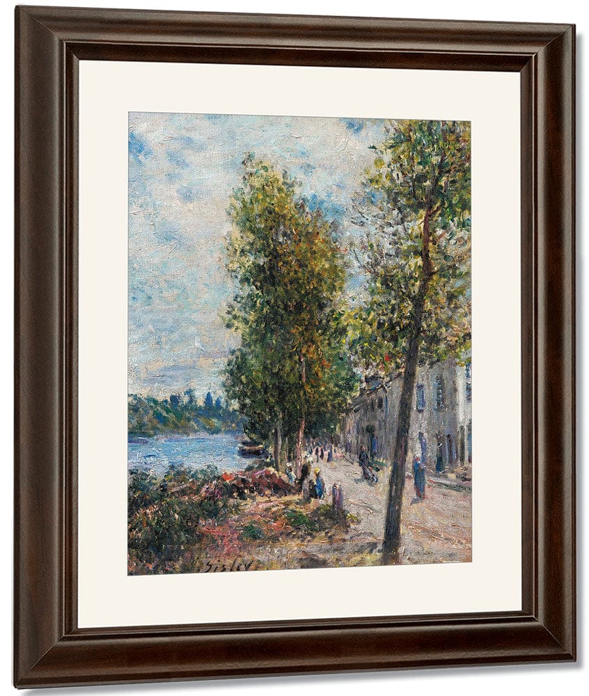 Saint Mammes 1879 By Alfred Sisley - Image 4