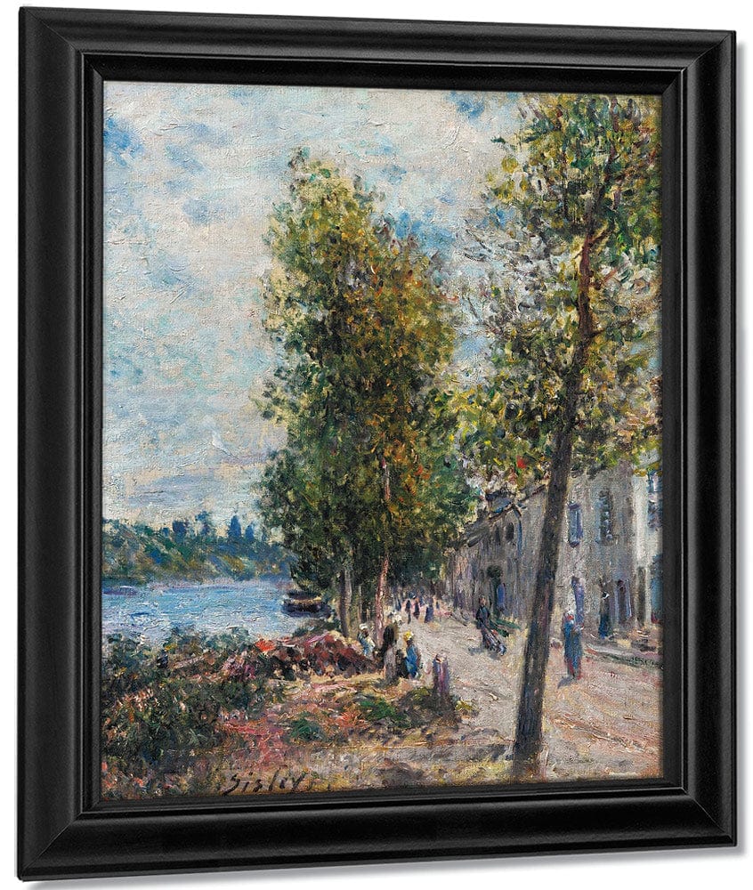 Saint Mammes 1879 By Alfred Sisley - Image 7