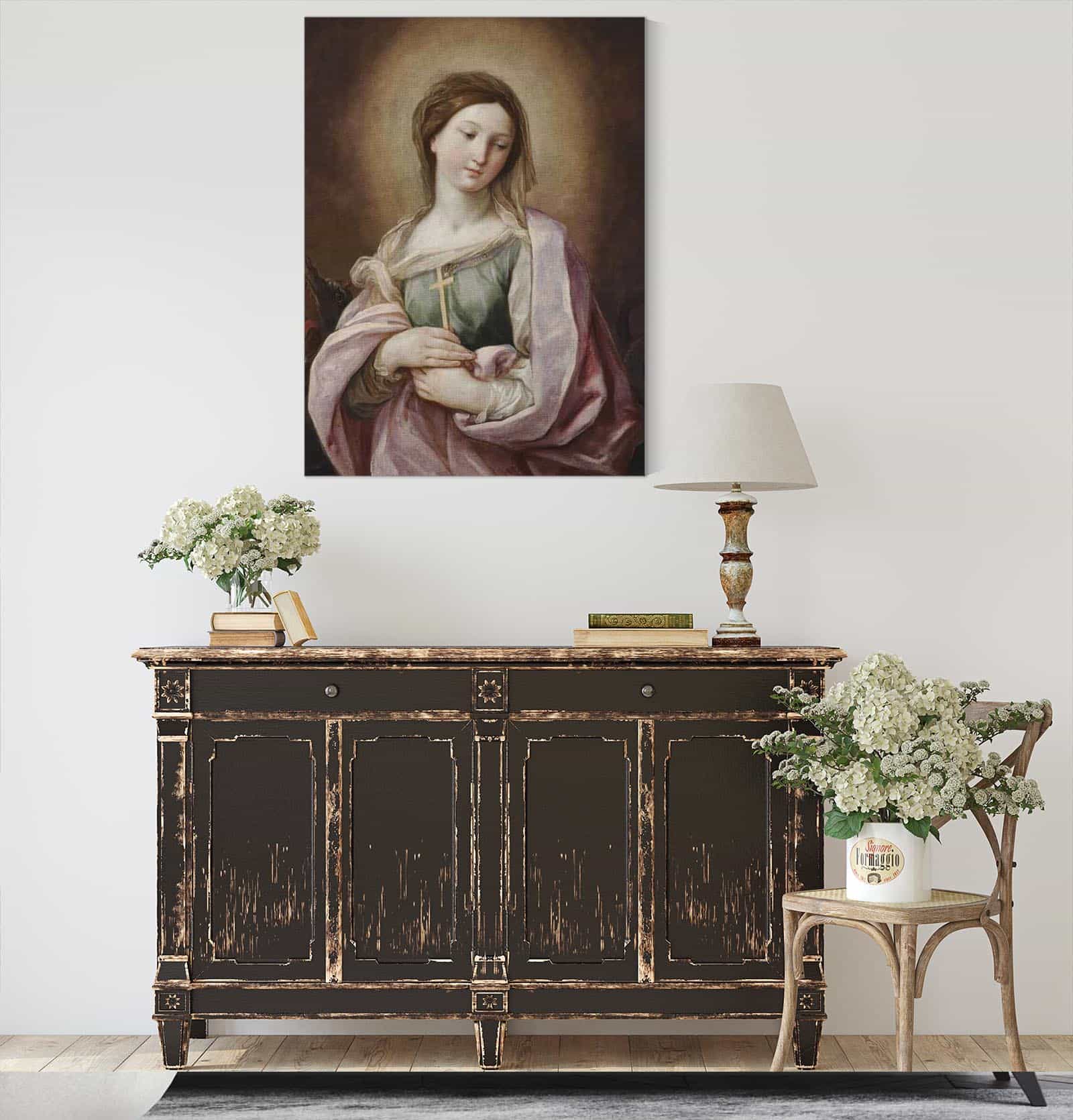 Saint Margaret Of Antioch by Guido Reni - Image 4