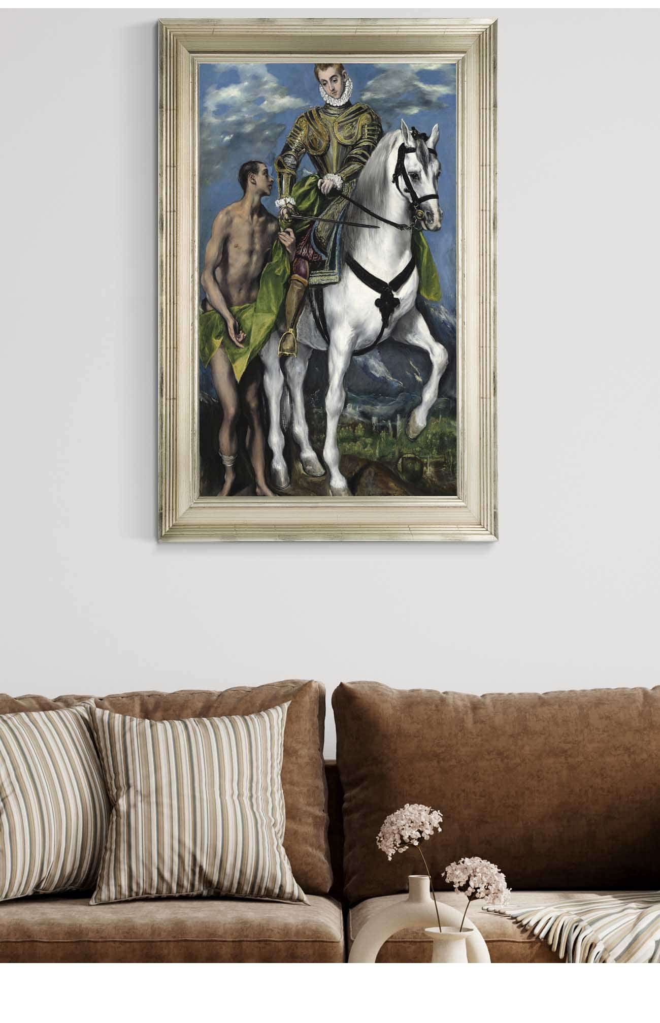 Saint Martin And The Beggar by El Greco - Image 5