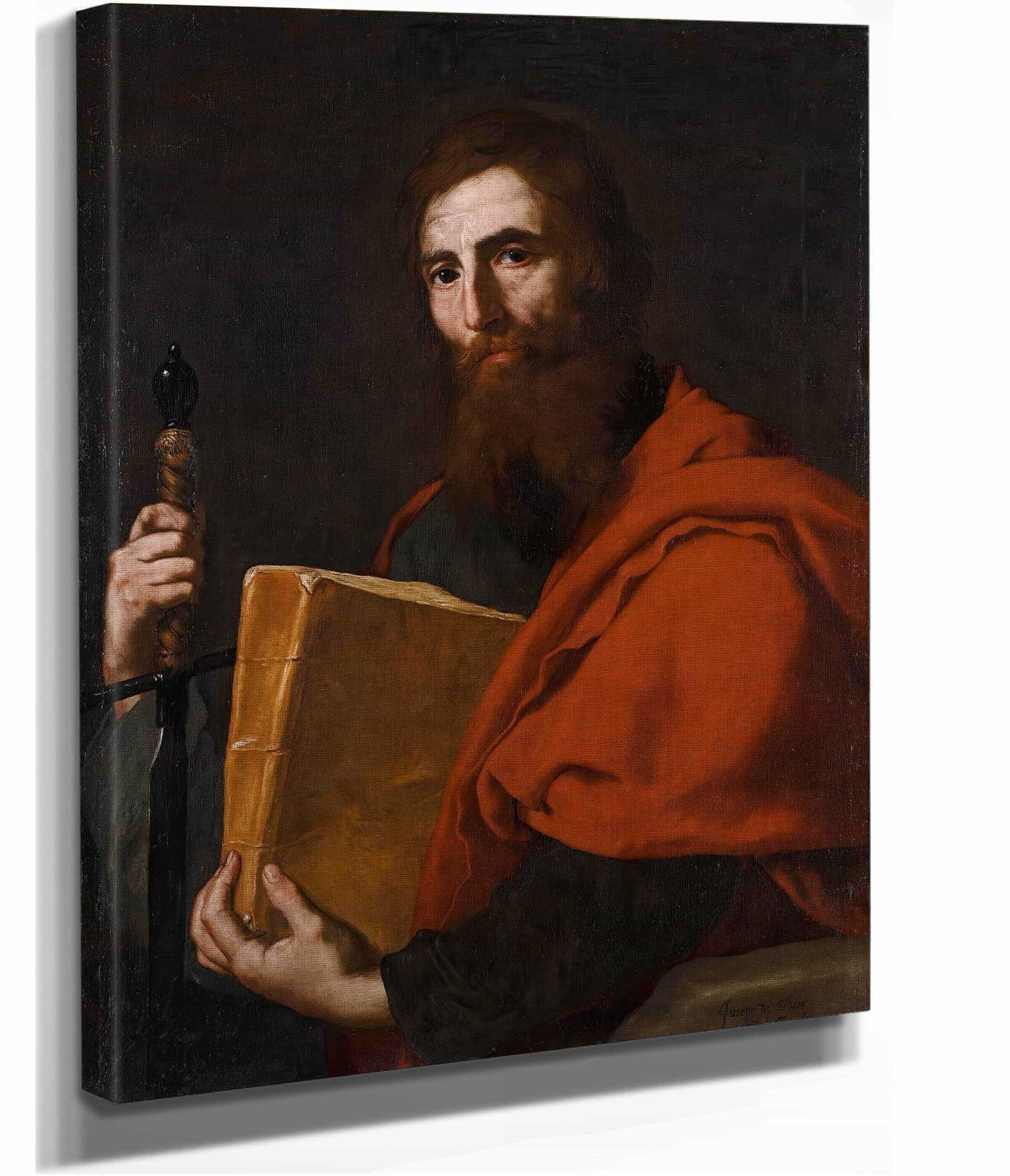 Saint Paul by Jusepe De Ribera - Image 2