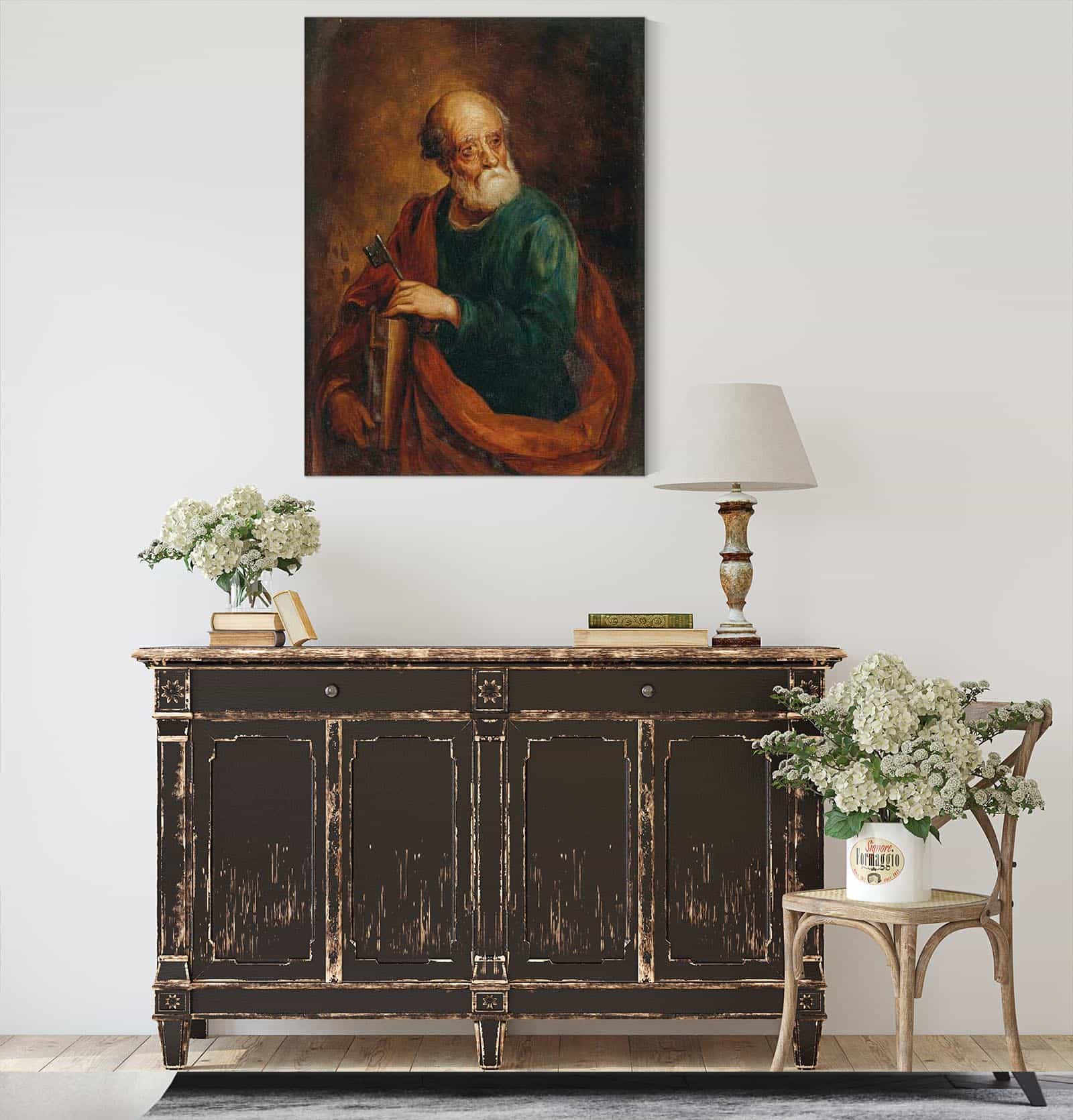 Saint Peter After Palma Il Giovane by David Teniers The Younger - Image 4