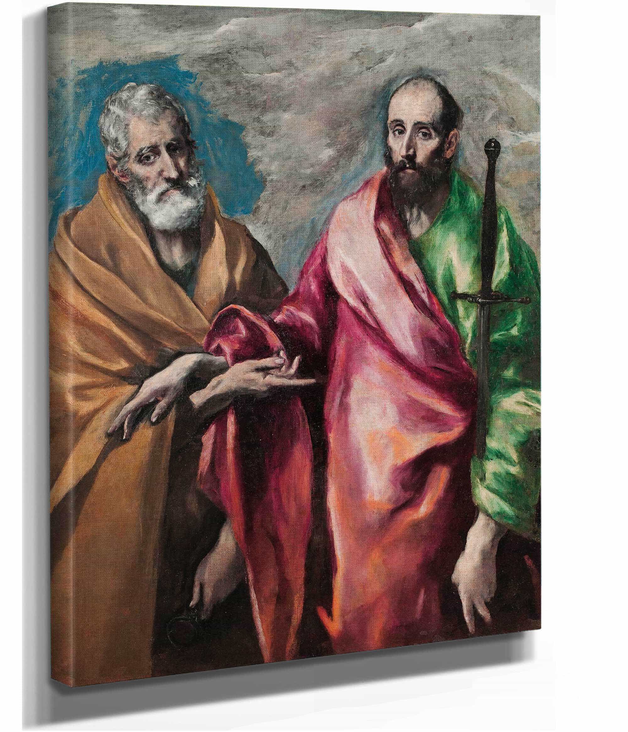 Saint Peter And Saint Paul From Until by El Greco - Image 2