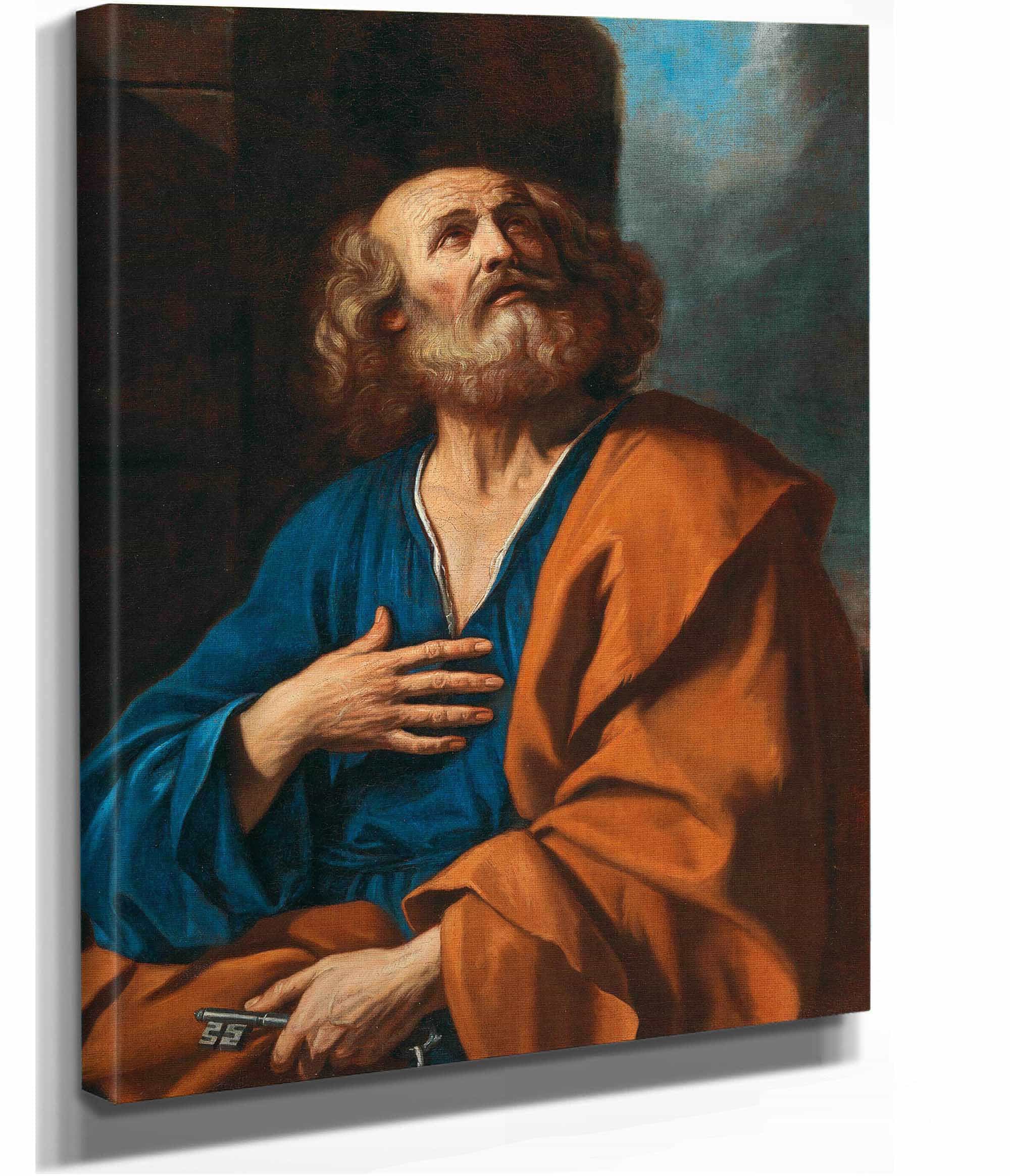 Saint Peter by Guercino - Image 2