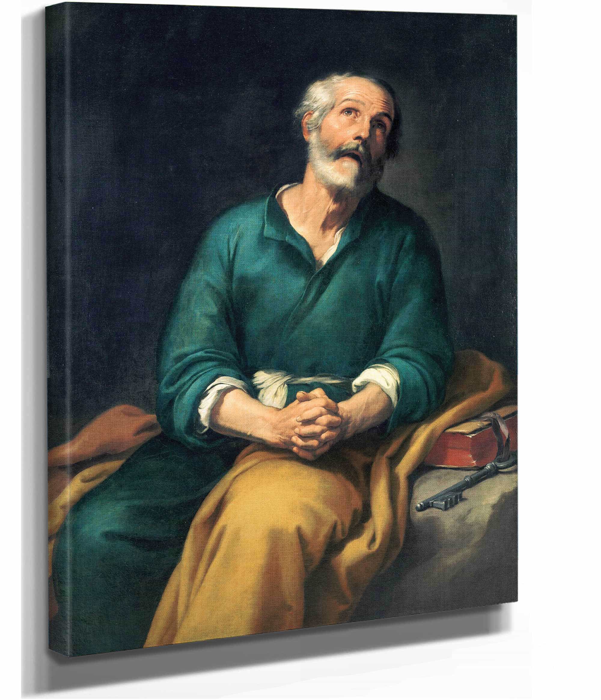 Saint Peter In Tears by Bartolome Esteban Murillo - Image 2