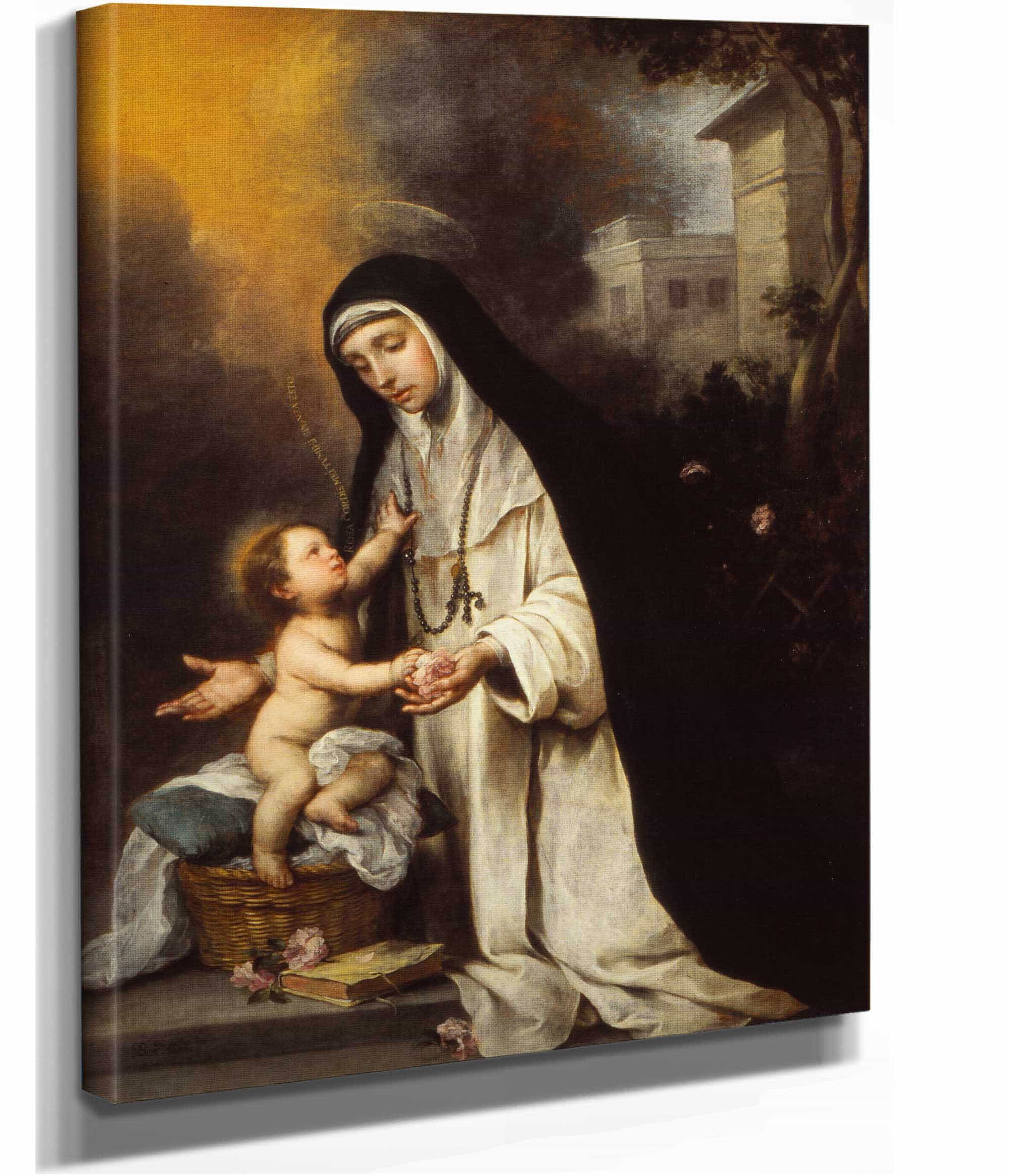 Saint Rose Of Lima by Bartolome Esteban Murillo - Image 2