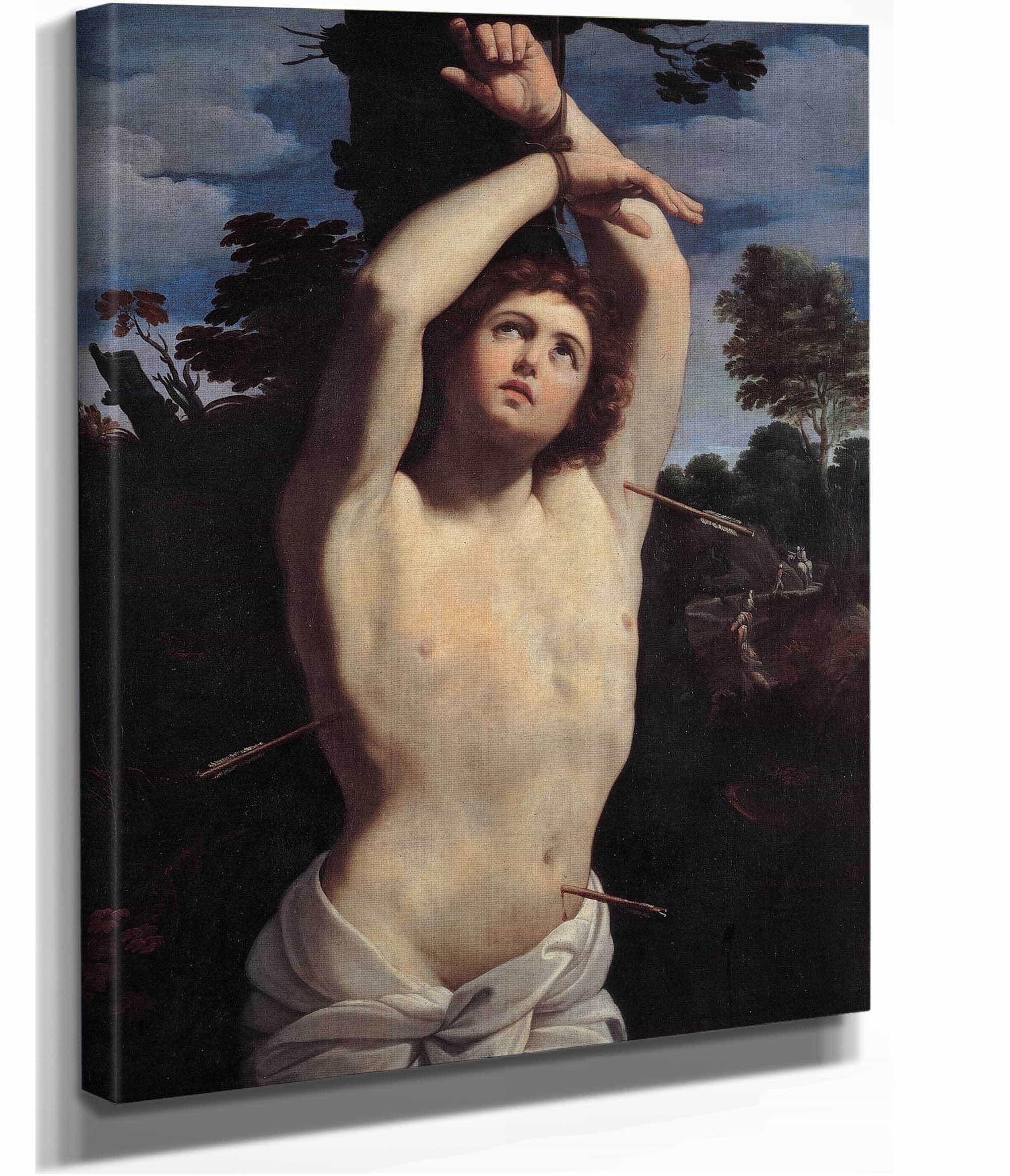 Saint Sebastian by Guido Reni - Image 4