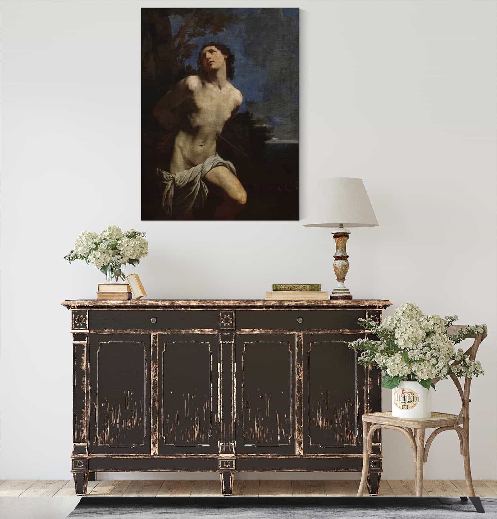 Saint Sebastian by Guido Reni - Image 7