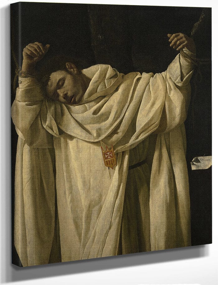 Saint Serapion 1628 By Francisco De Zurbaran