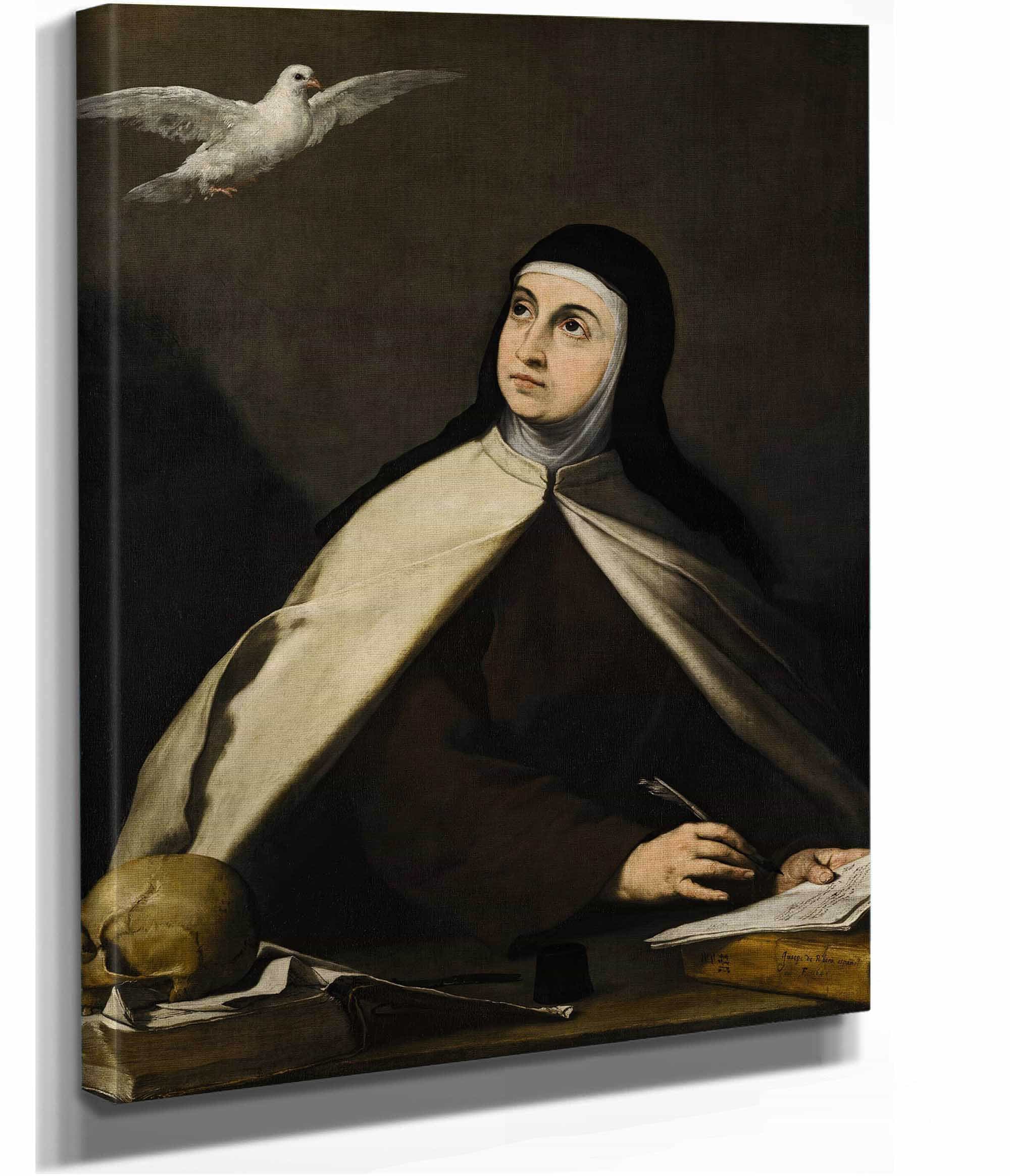 Saint Teresa Of Avila by Jusepe De Ribera - Image 2