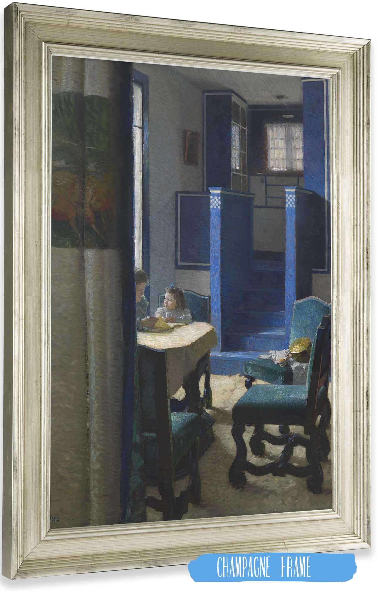 Salon Im Haus Auf Der Hohen Warte by Carl Moll