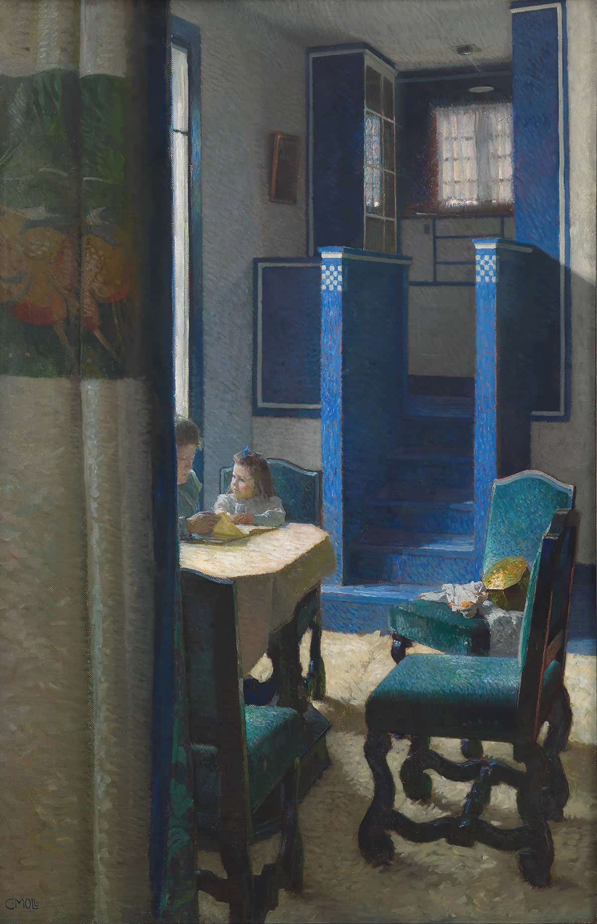Salon Im Haus Auf Der Hohen Warte by Carl Moll - Image 3
