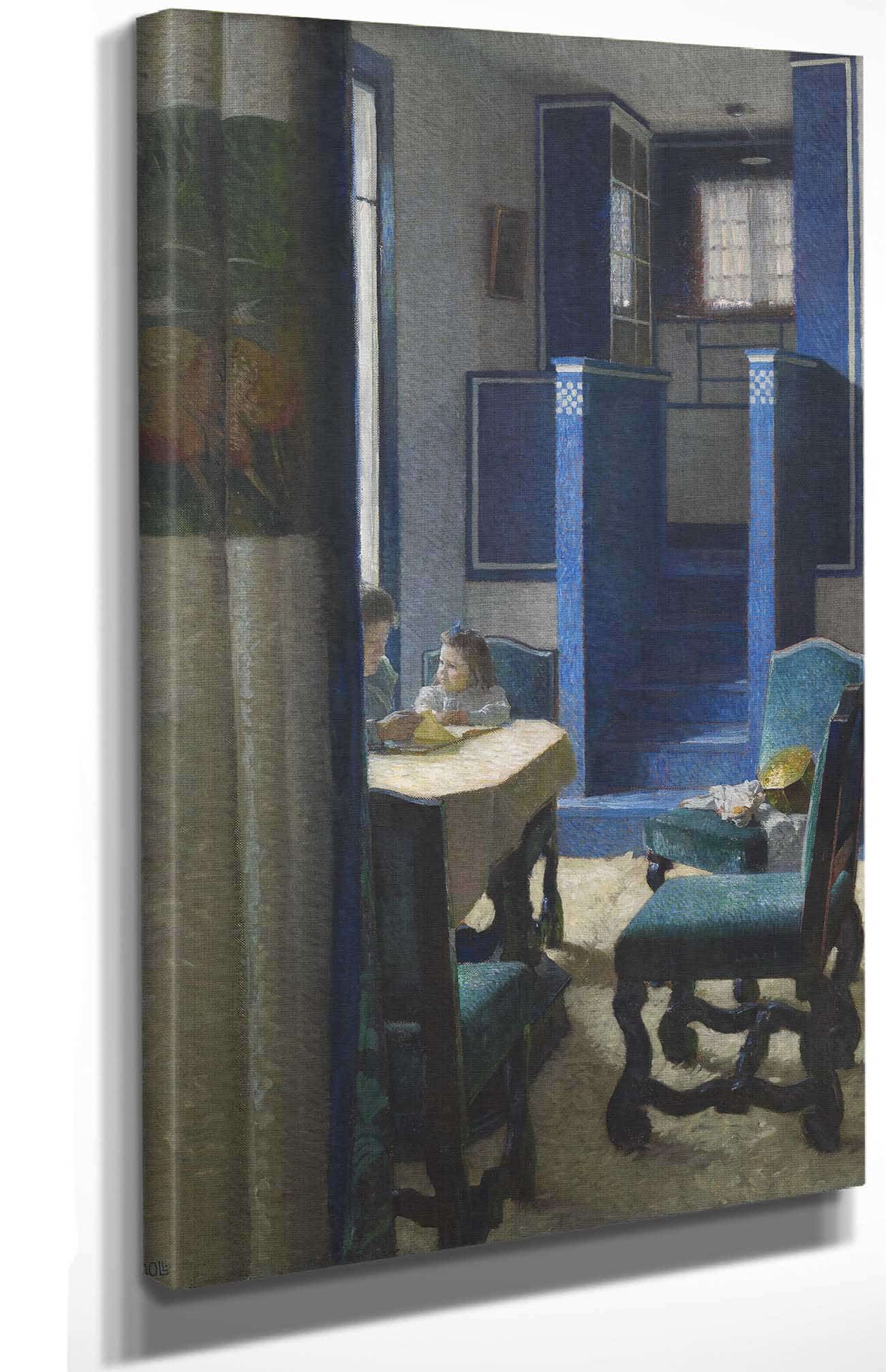Salon Im Haus Auf Der Hohen Warte by Carl Moll - Image 4
