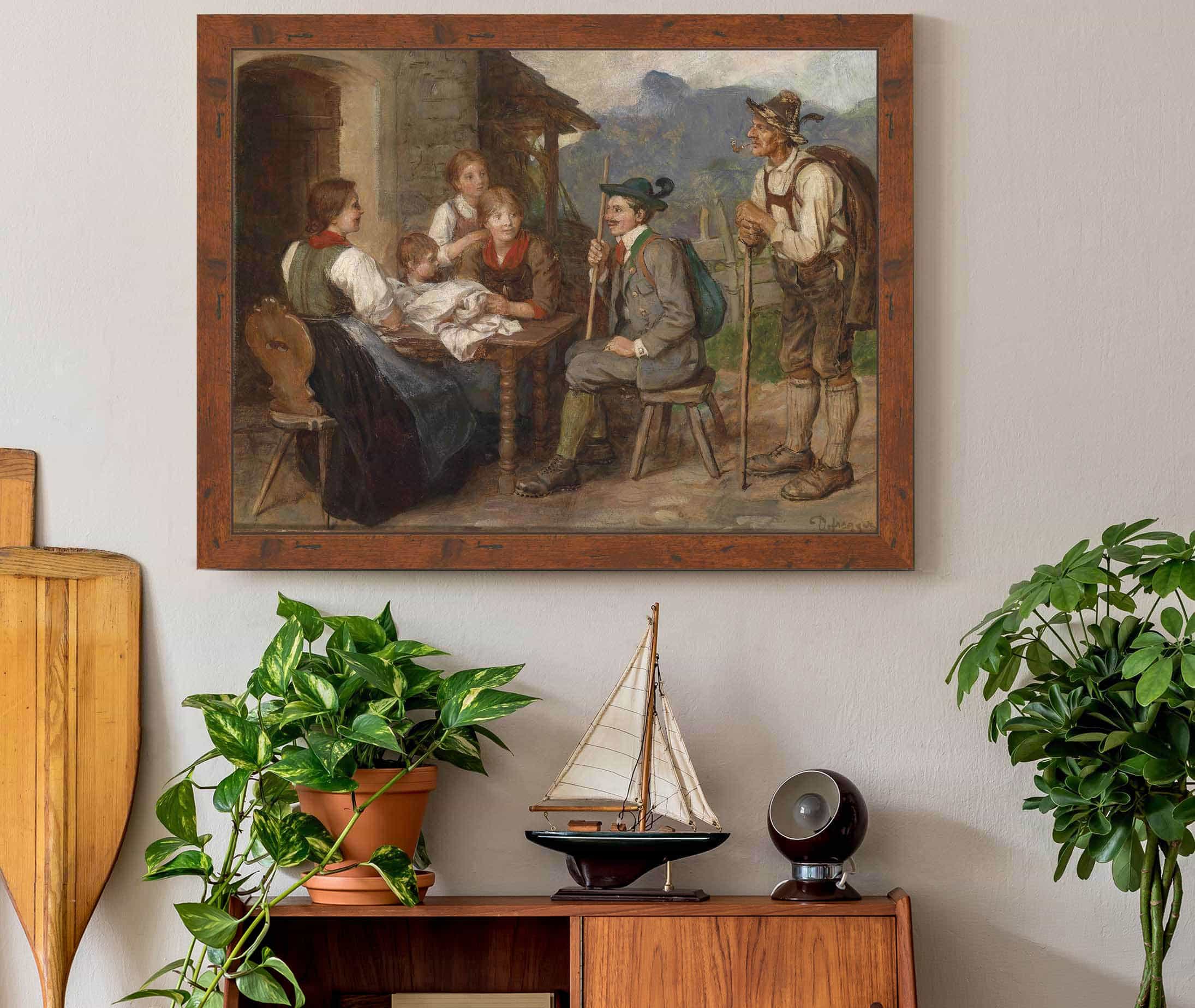 Salon Tiroler by Franz Von Defregger - Image 3