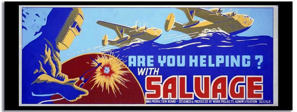 Saluage Vintage Poster - Image 2