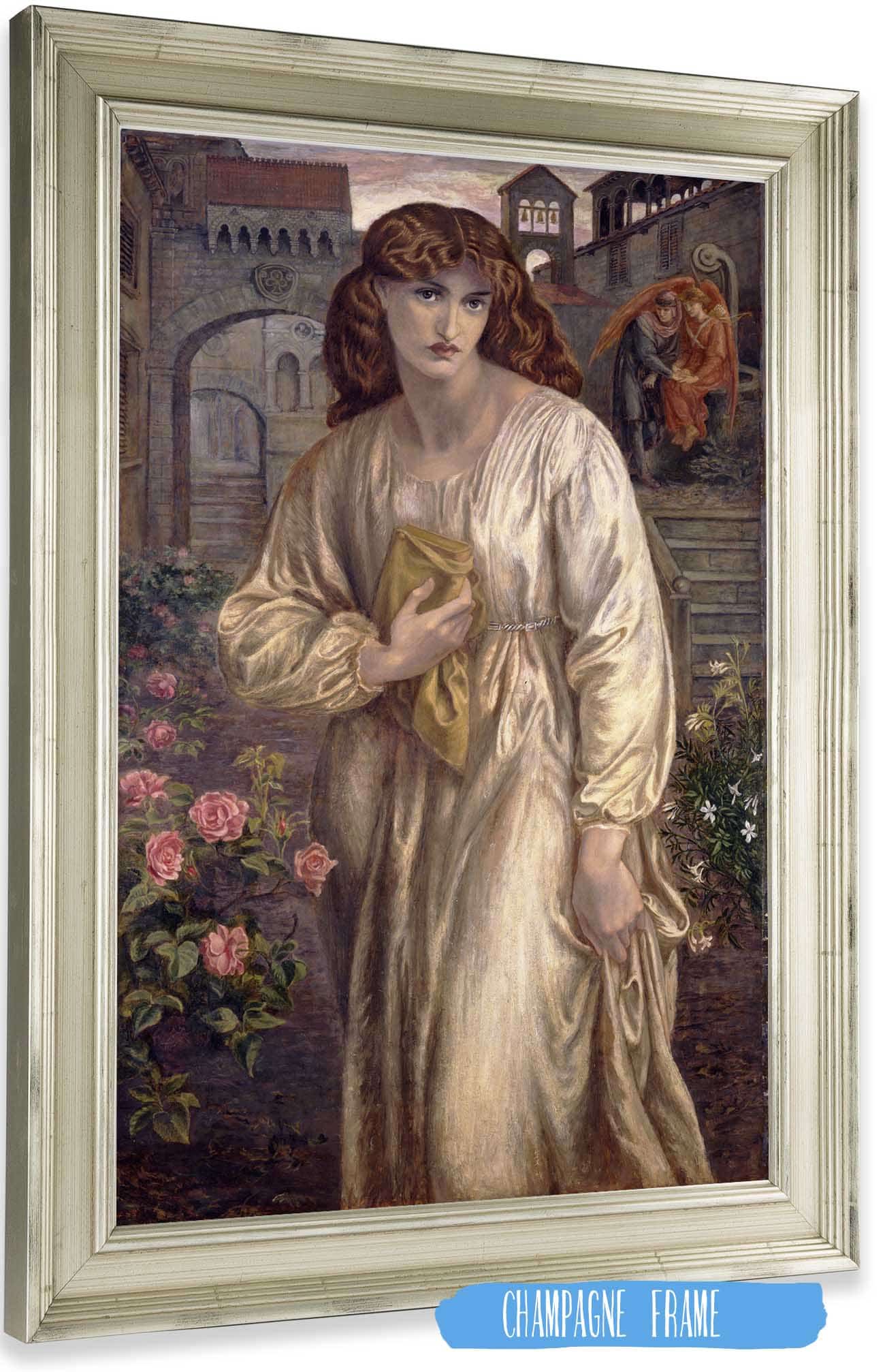 Salutation Of Beatrice by Dante Gabriel Rossetti