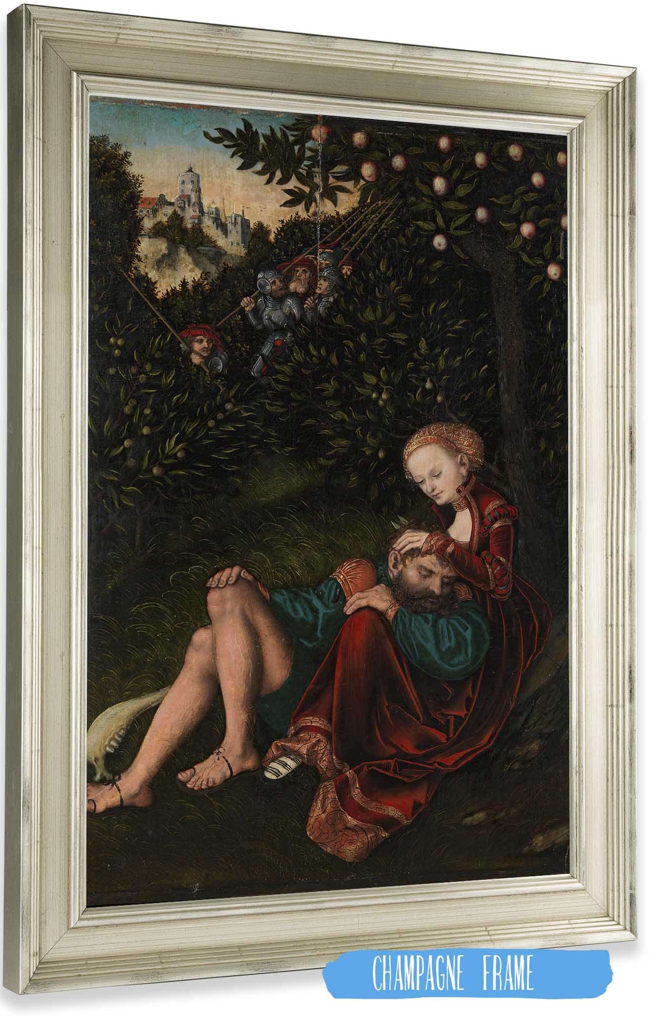 Samson And Delilah by Lucas Cranach The Elder