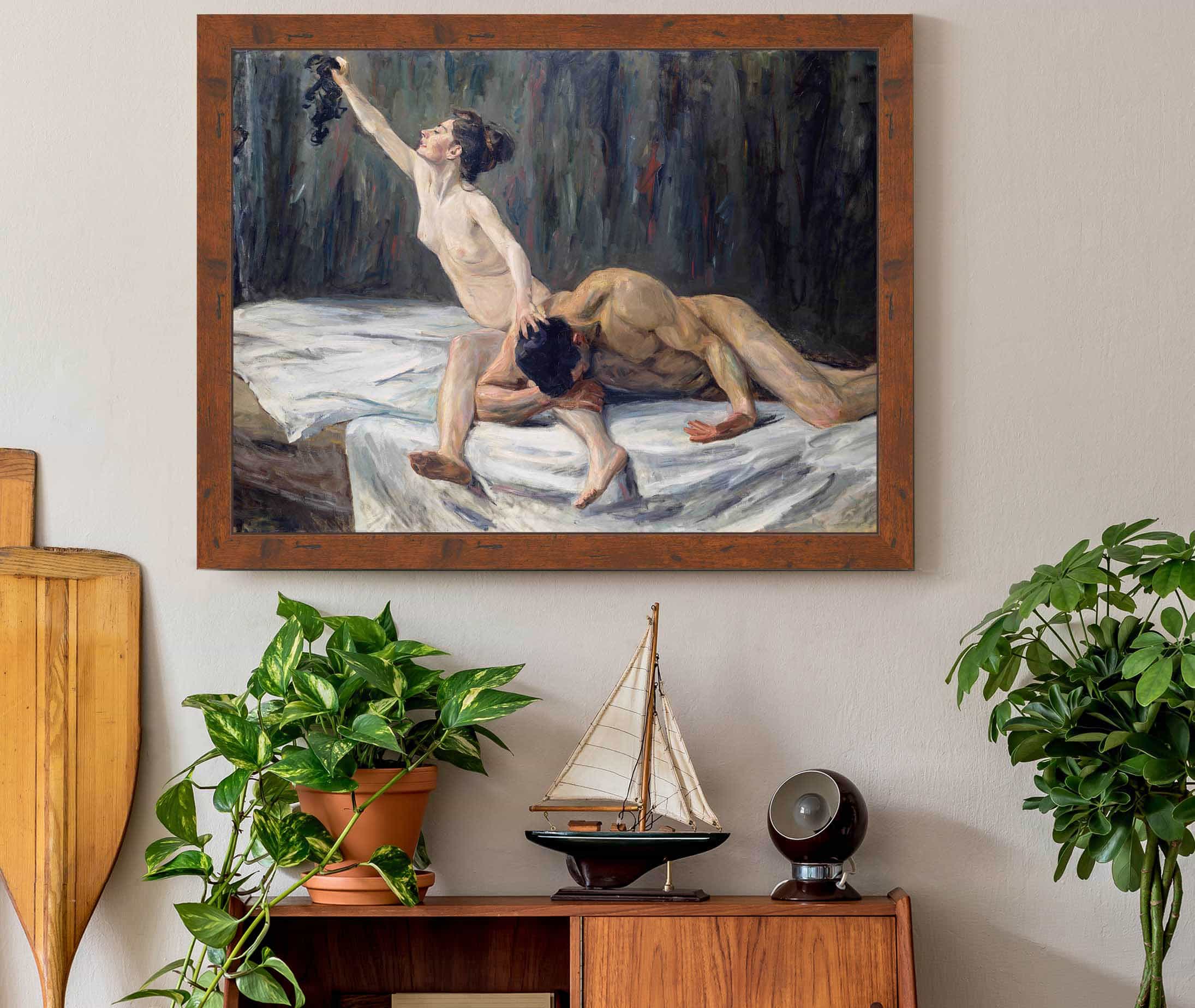 Samson And Delilah by Max Liebermann - Image 3