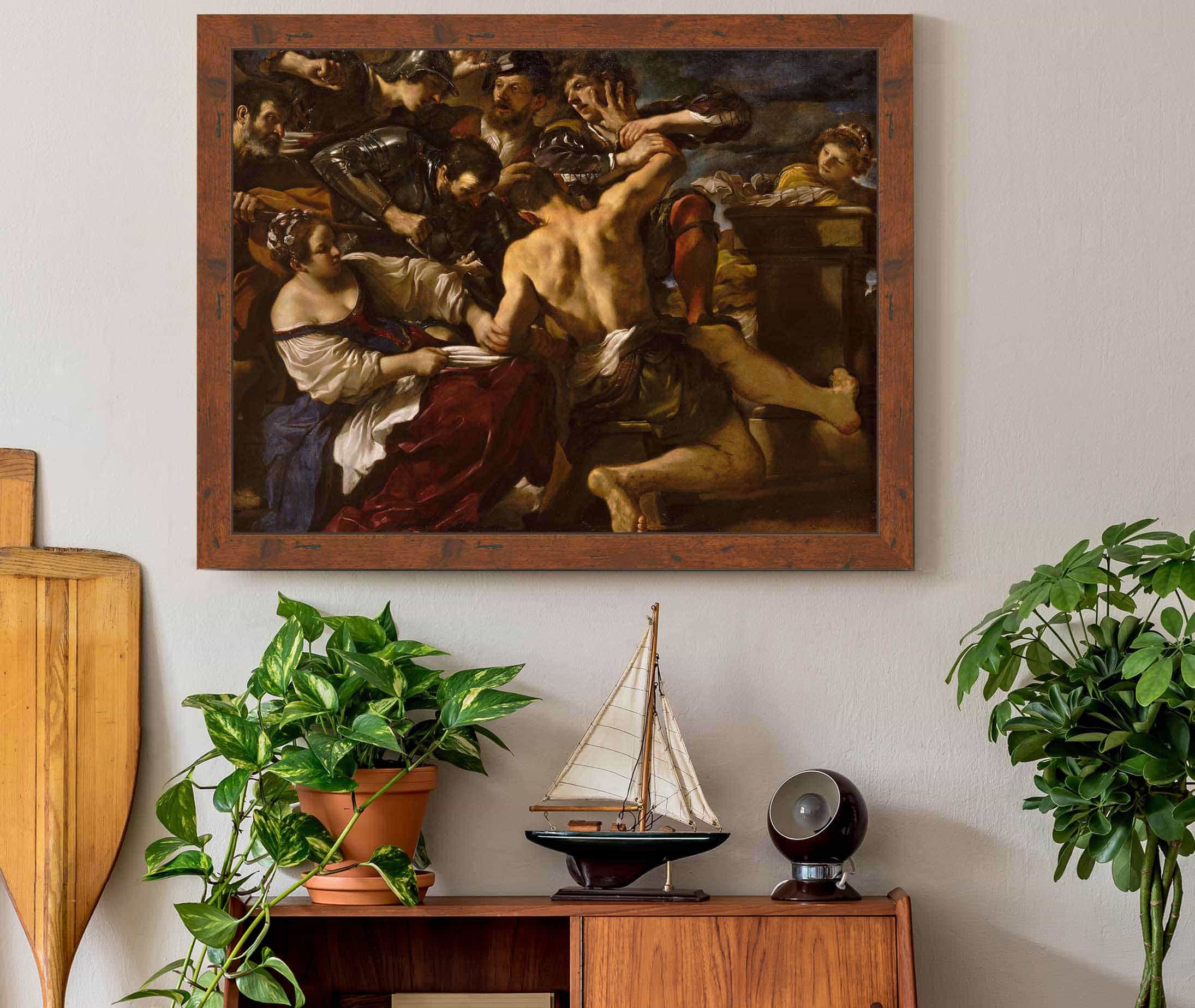 Samson Captured By The Philistines by Guercino - Image 5