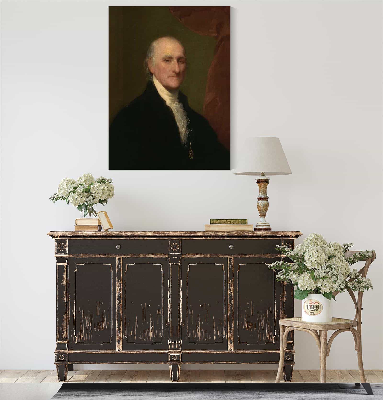 Samuel Miles by Gilbert Stuart - Image 4