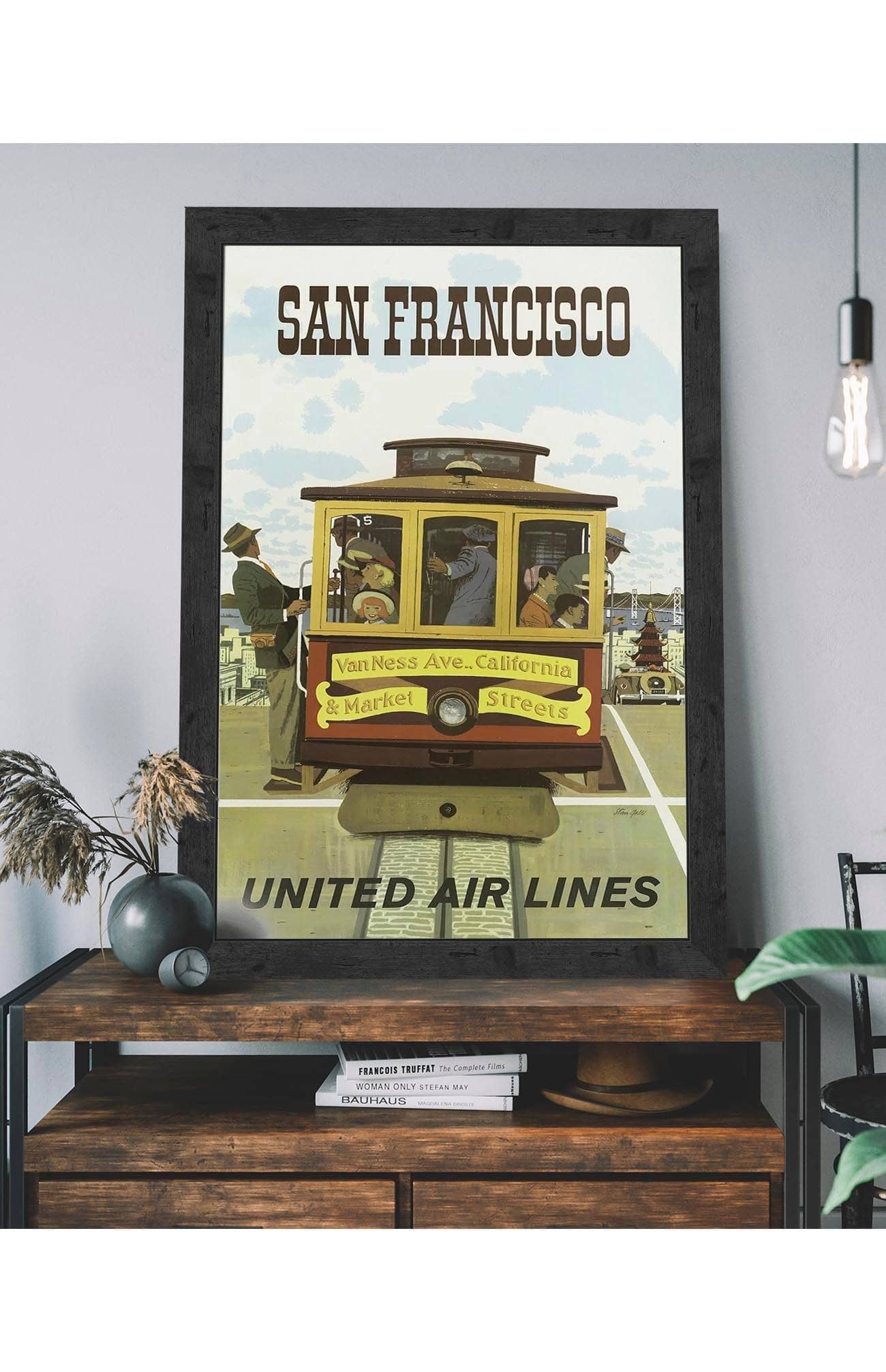 San Francisco Cable Car United Air Lines - Image 3
