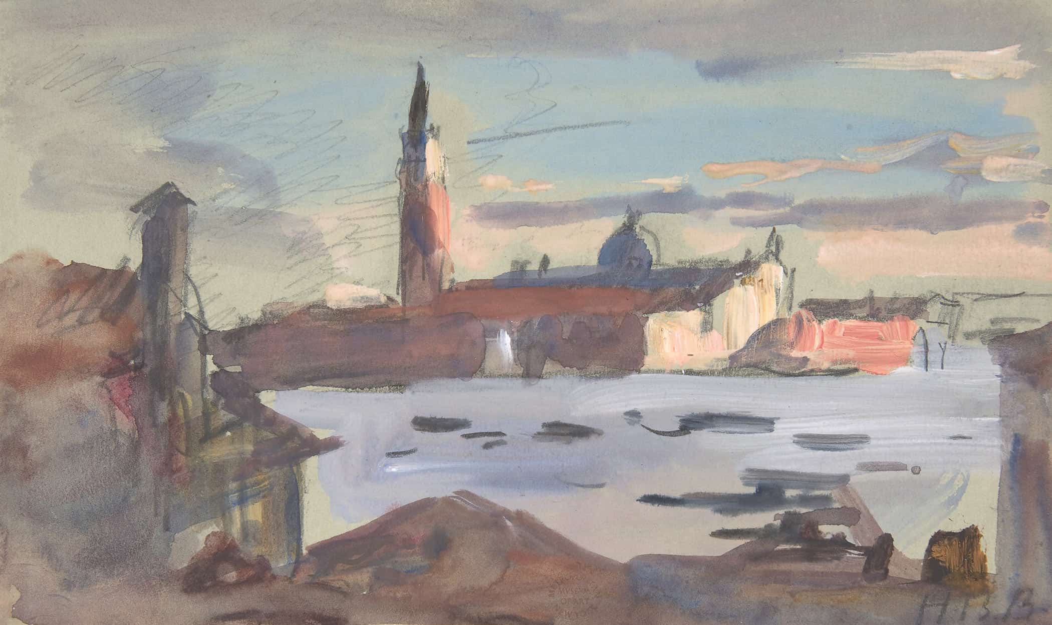 San Giorgio Maggiore Venice   by Hercules Brabazon Brabazon - Image 2