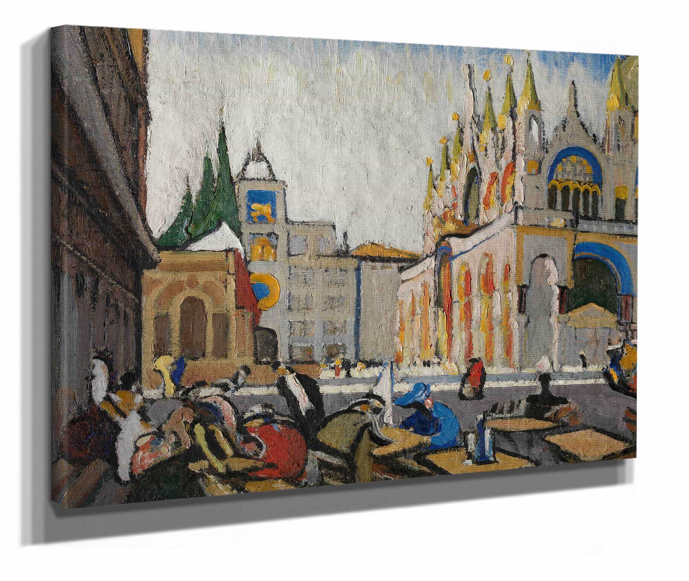 San Marco From The Piazetta by Jules Schmalzigaug - Image 2