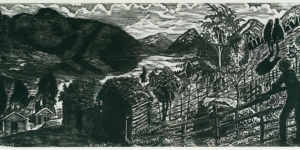 Sandalstrand With Man By Nicolai Astrup - Image 2