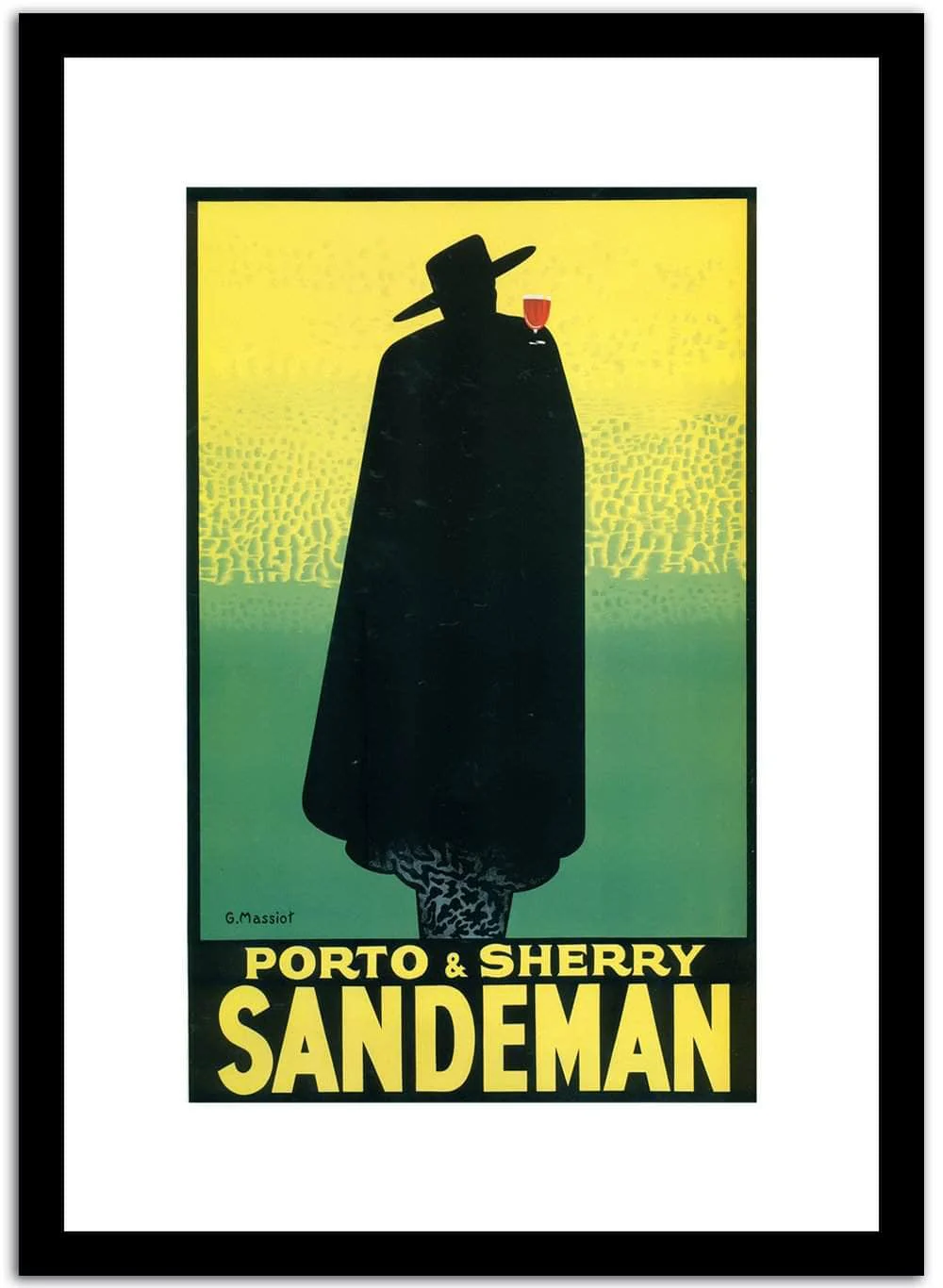 Sandeman  Vintage Poster