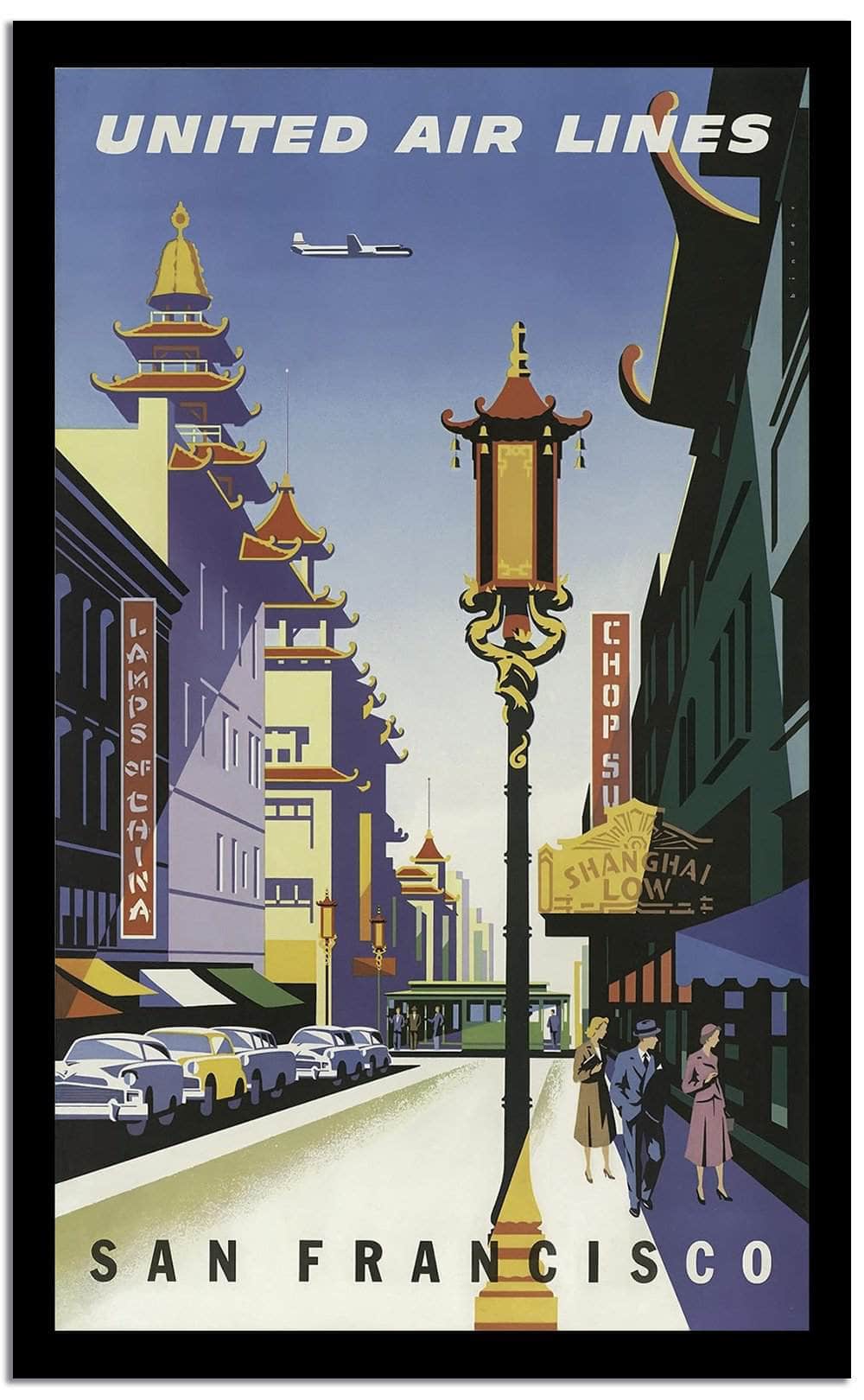 Sanfrancisco  Vintage Poster - Image 2