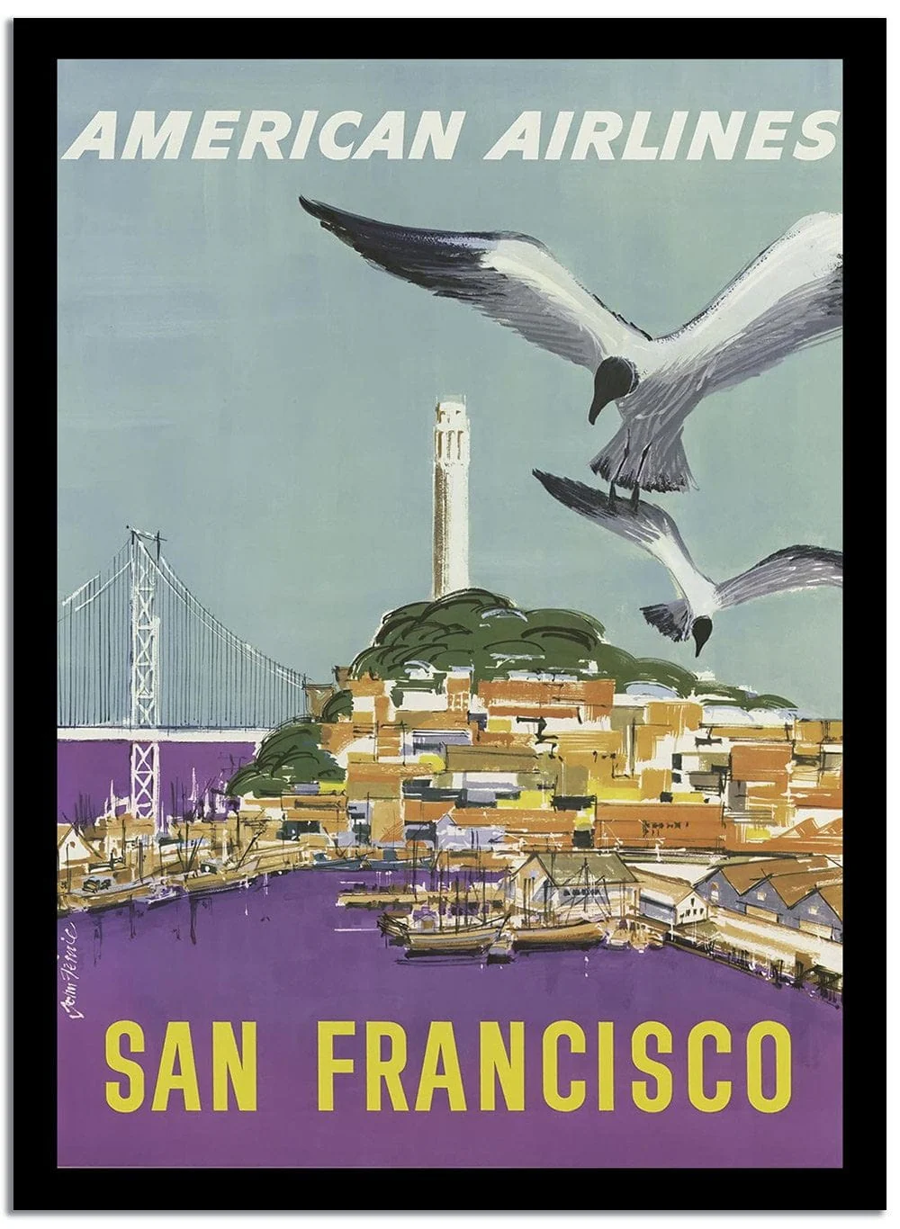 San Francisco Vintage Postere - Image 2