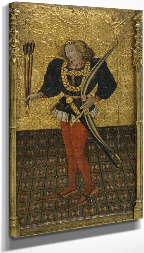 Sant Sebastia Cap A 1450 By Jaume Ferrer The Younger - Image 3