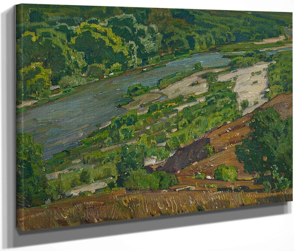 Santa Ana River 1928 By William Wendt