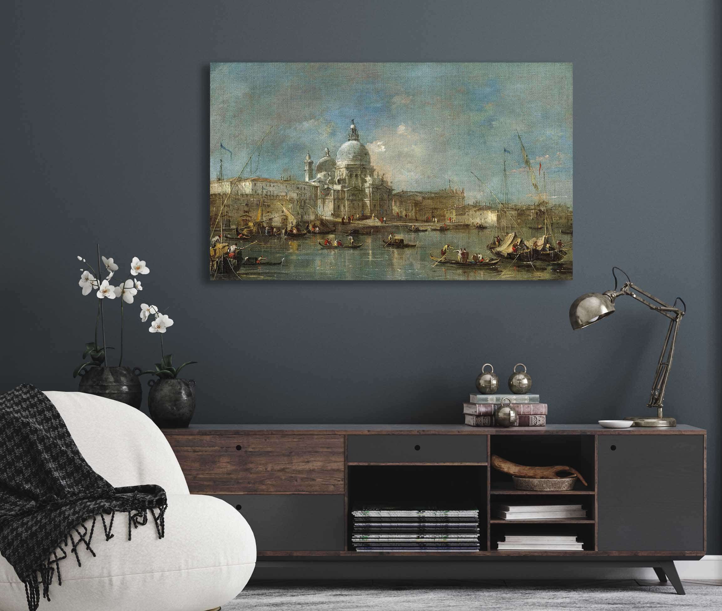 Santa Maria Della Salute by Francesco Guardi - Image 5