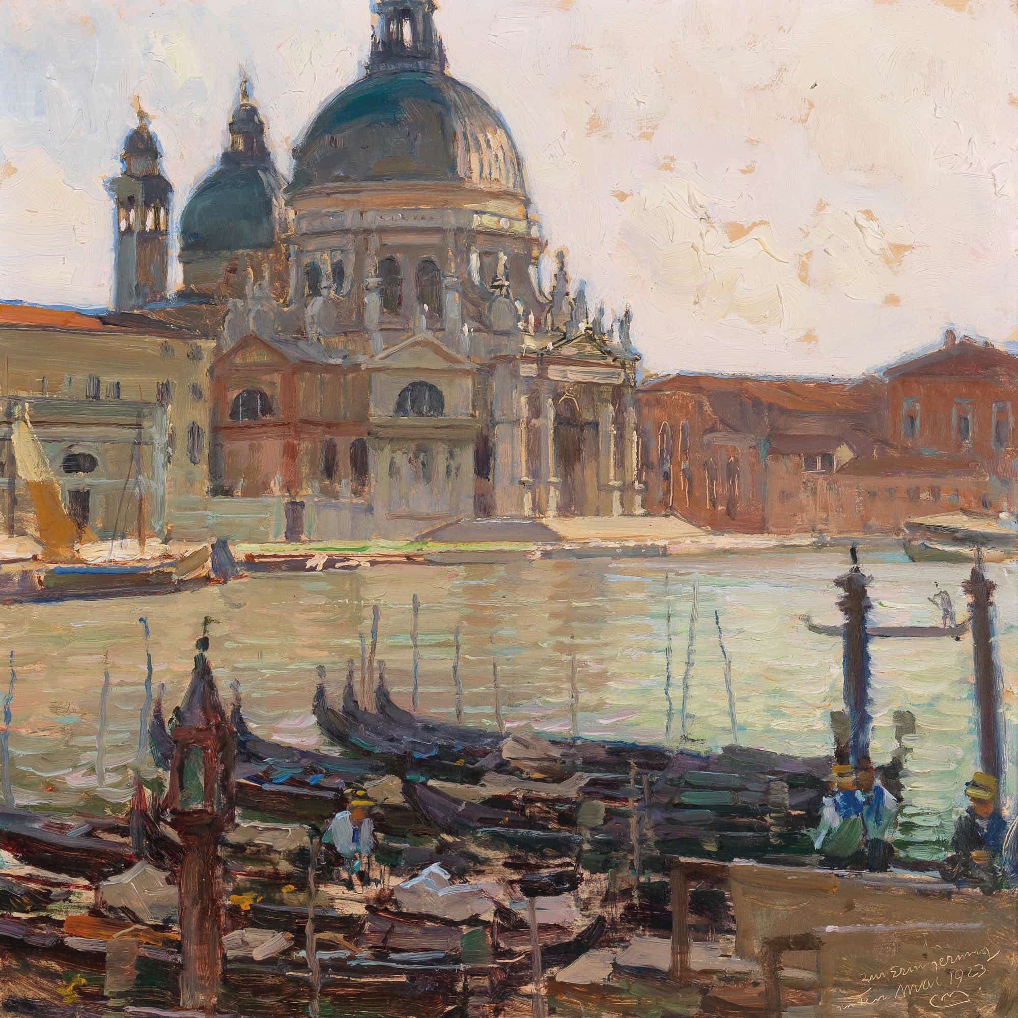 Santa Maria Della Salute Venice by Carl Moll - Image 4